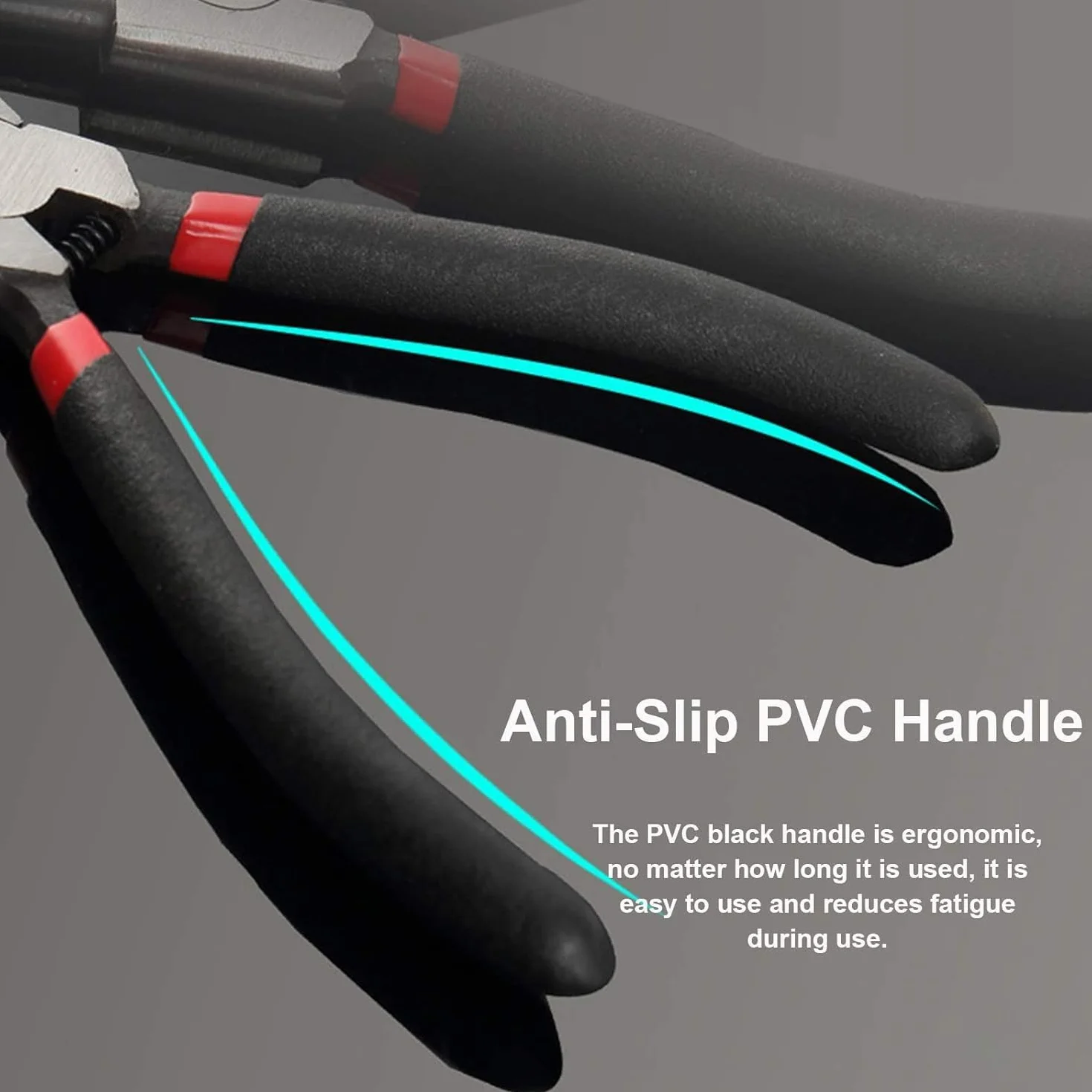 Juego de 4 Alicates Circlip 150mm 6 pulgadas Profesionales Alicates para Anillos Arandelas de Presión Recto Curvados Internos y Externos Mangos Antideslizantes con Bolsa de Almacenamiento