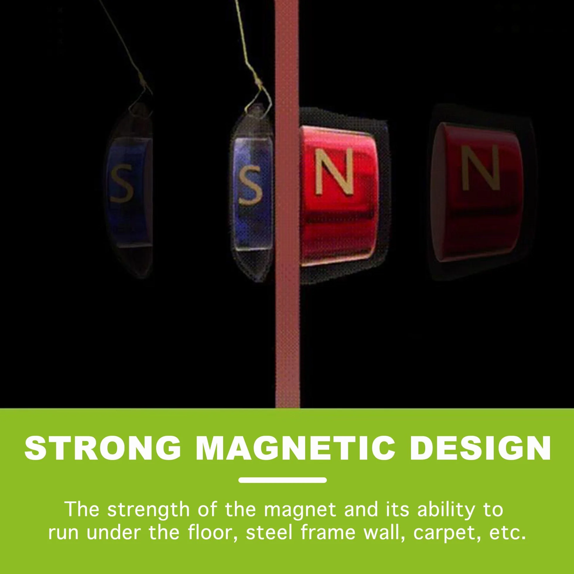 Magnet Kabelzieher, Sistema de guía de extracción de cables magnéticos, Drahtzieher magnético