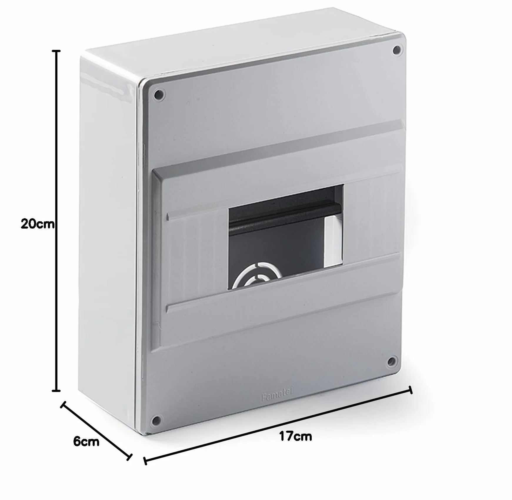 FAMATEL Armario superficie IP40 8 elementos 195x165x55 Blanco