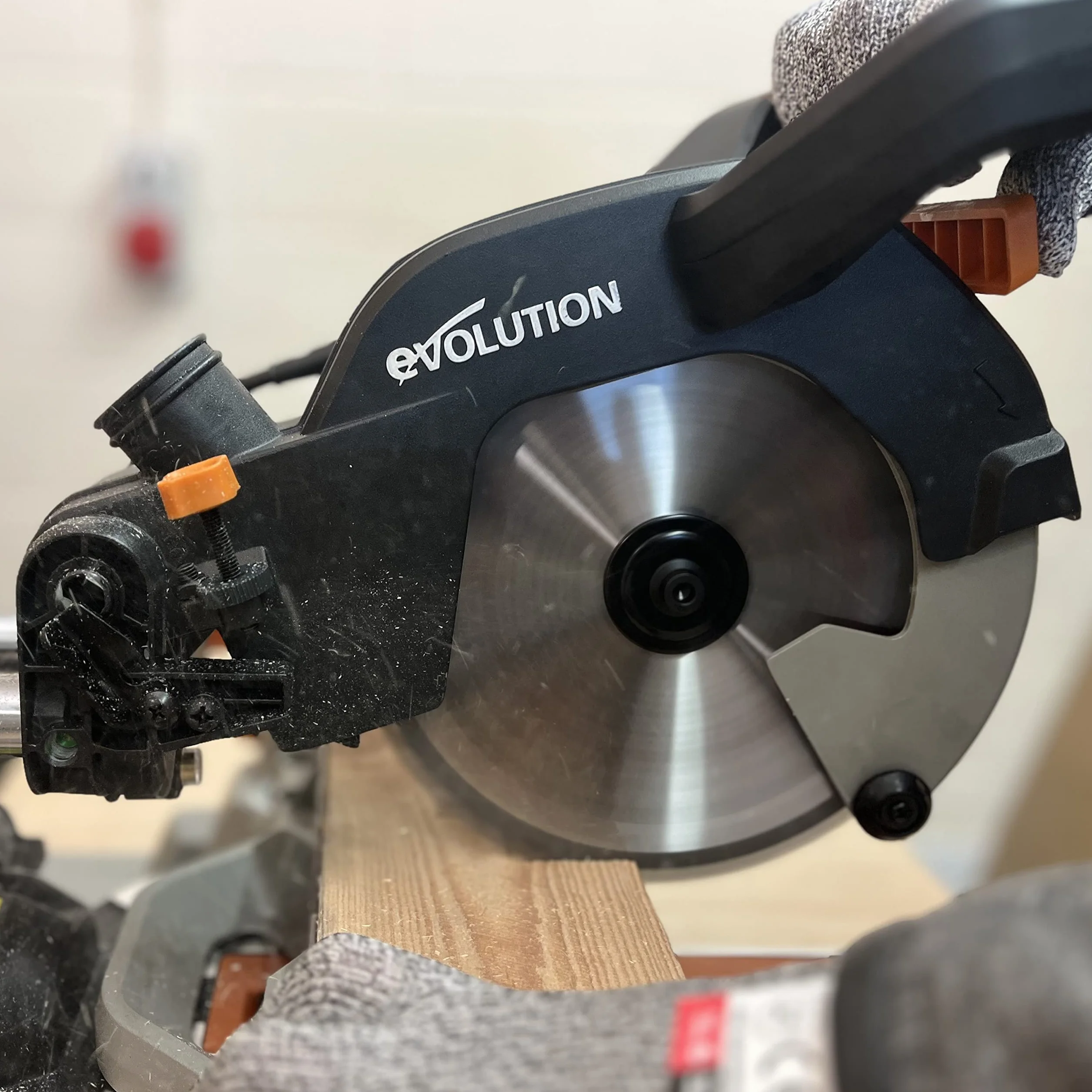 Saxton Fine Cutting TCT Hoja de sierra circular de 210 mm x 100 T x 25,4 mm de diámetro compatible con sierras Evolution Rage
