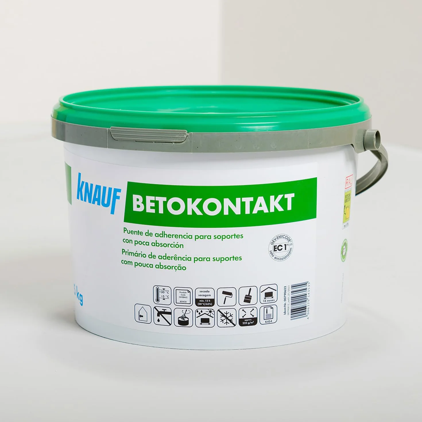 KNAUF Betokontakt 5 kg Puente de Adherencia Rosa para Hormigón y Cerámica