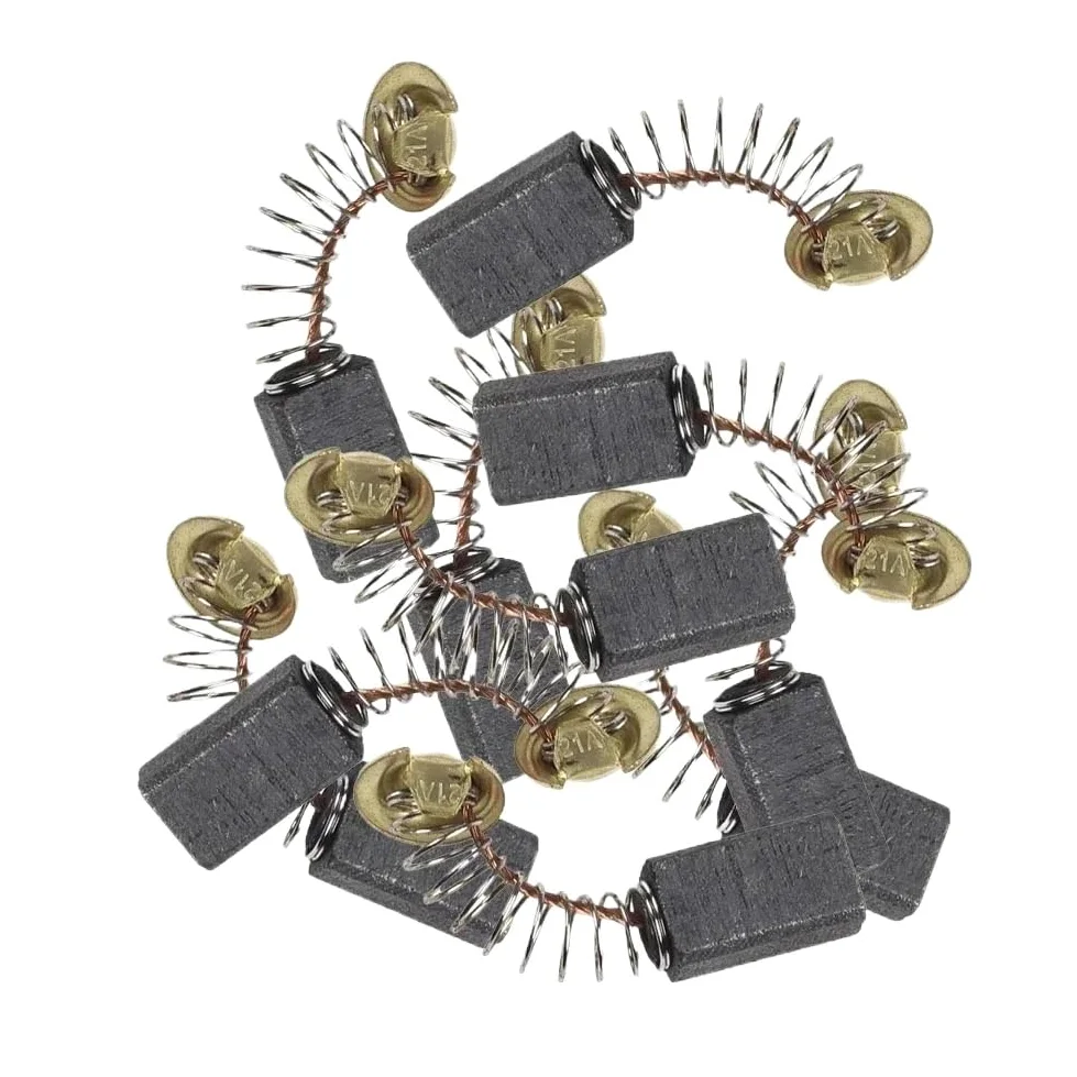 30 cepillos de carbono de repuesto para motor eléctrico de 7 x 11 x 18 mm para herramienta eléctrica, escobillas de carbón de grafito, piezas de herramientas eléctricas