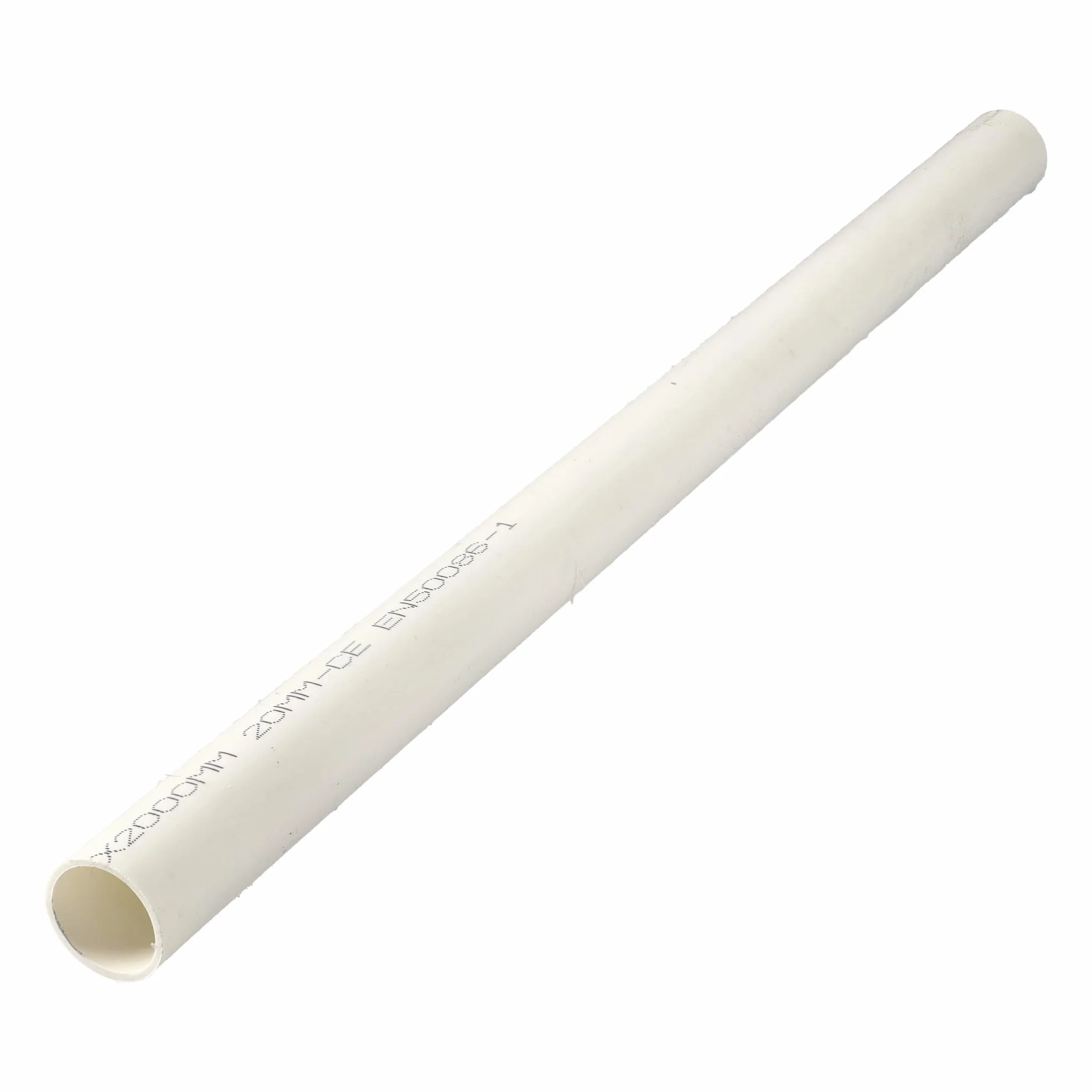 Jandei - Pack 10 uds. Tubo para Cables PVC Rígido Blanco Longitud 1 Metro. Diámetro 20 mm. Funda de Cable con Grapas de Sujección, Codo 90 Grados,Manguitos y Curvas de Empalme.