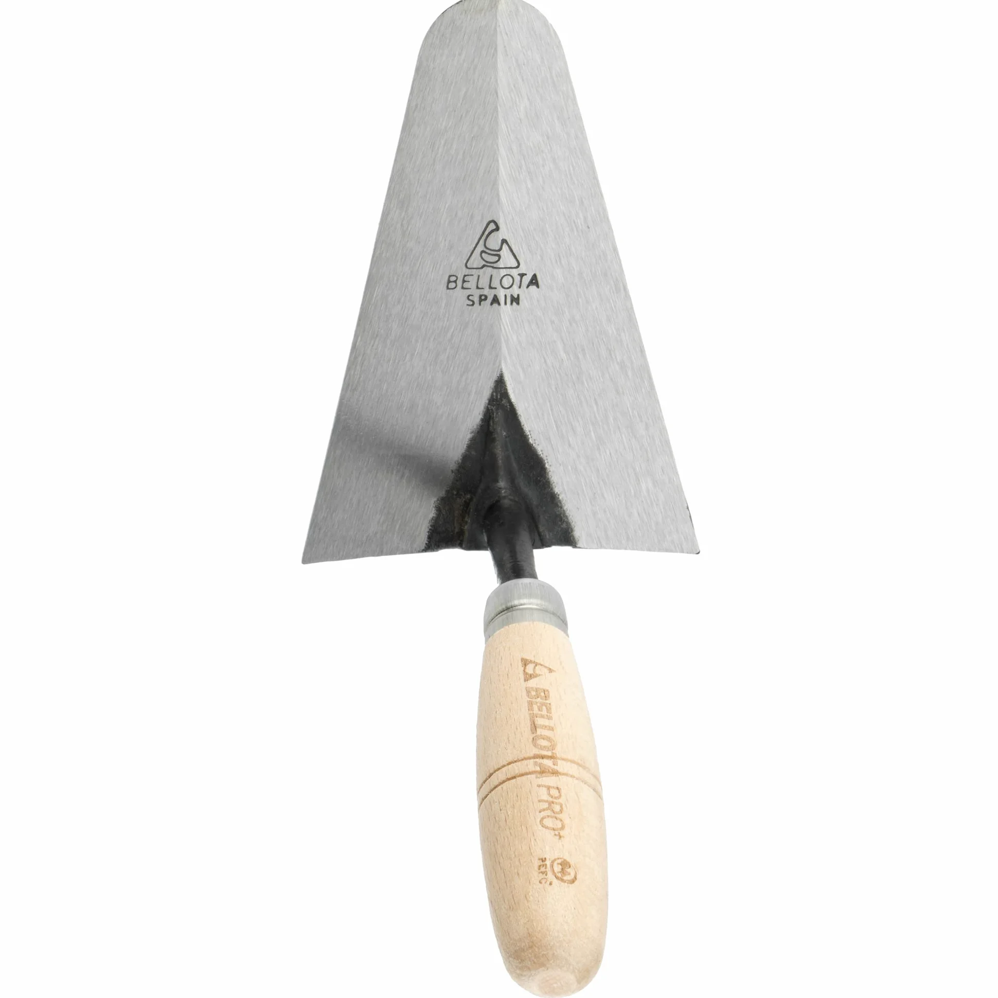 Bellota 5841-B Paleta forjada catalana, Mango de Madera de Haya, 165x1205 mm, 165x120mm