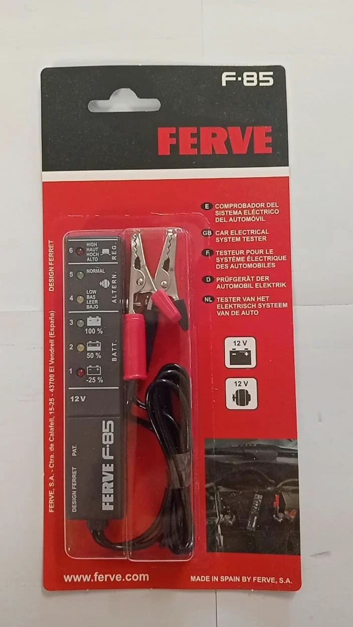 Ferve M54767 - Comprobador sistema electrico