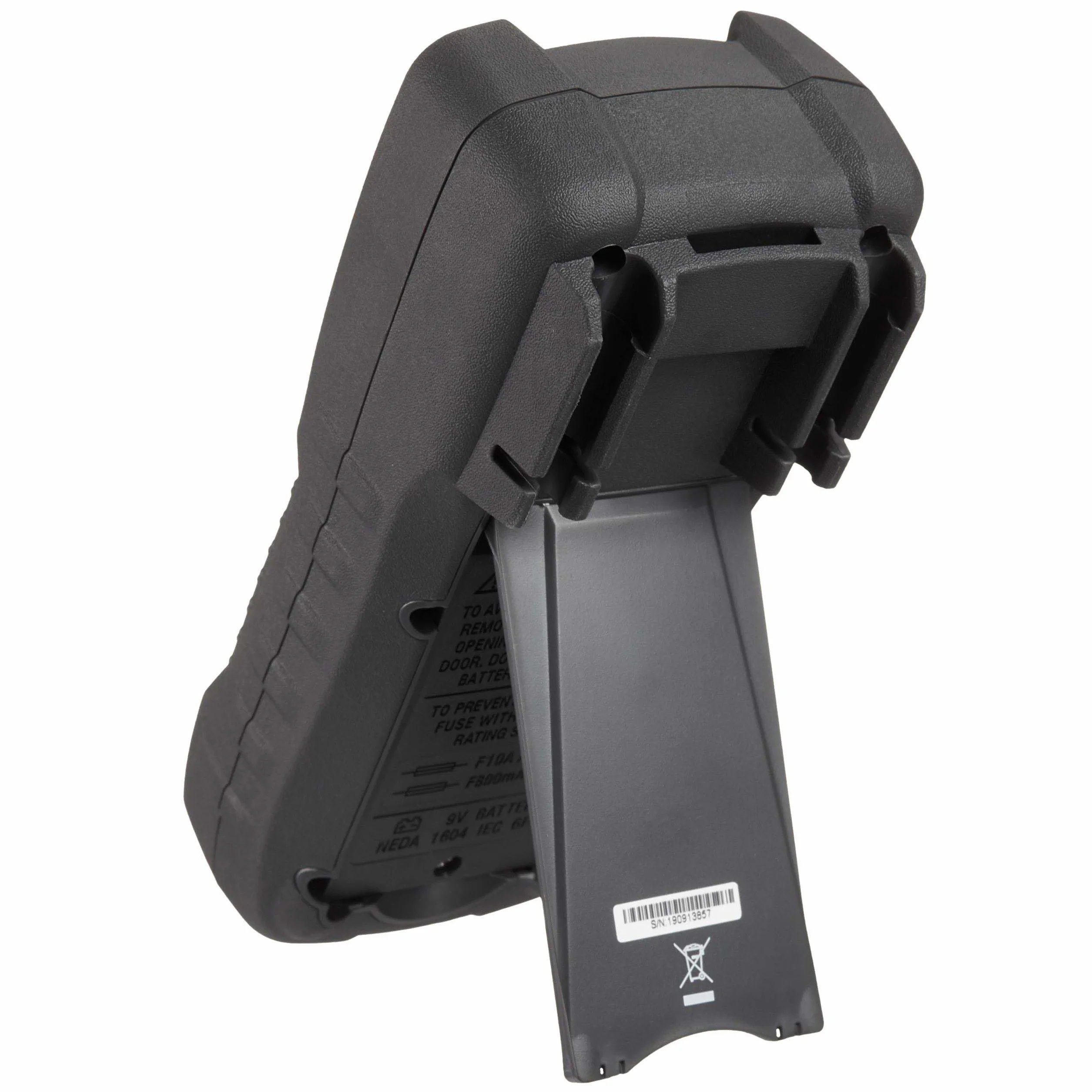 Amazon Basics Multímetro digital, cuenta hasta 6000, IP67, valor eficaz RMS, CAT IV de 600 V, Negro