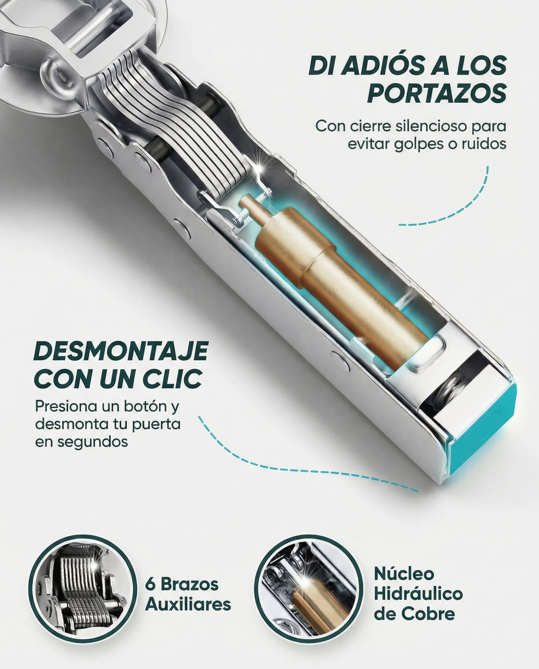 Bisagras Puertas Cocina 8 Unidades Cazoleta 35 mm Rectas Cierre Suave 110° Amortiguadas Totalmente Solapadas