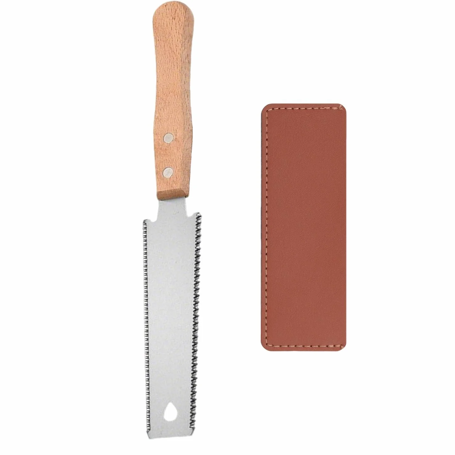 1 Sierra De Mano Pequeña, 1 Funda Protectora De Vaina De Mano A Prueba De Lesiones, Herramientas De Corte De Carpintería De Precisión, Cubierta De Almacenamiento De Sierra.