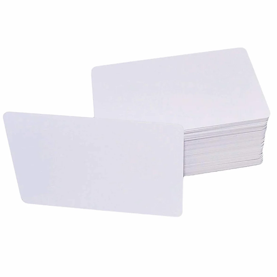 CIFY 100 Piezas Intercambiable UID IC Tarjeta de Control de Acceso Inteligente regrabable 13.56MHz RFID PVC Tarjeta en Blanco para 1·K S50 MF-1 Mi-Fare Door Access Control Block 0 Sector
