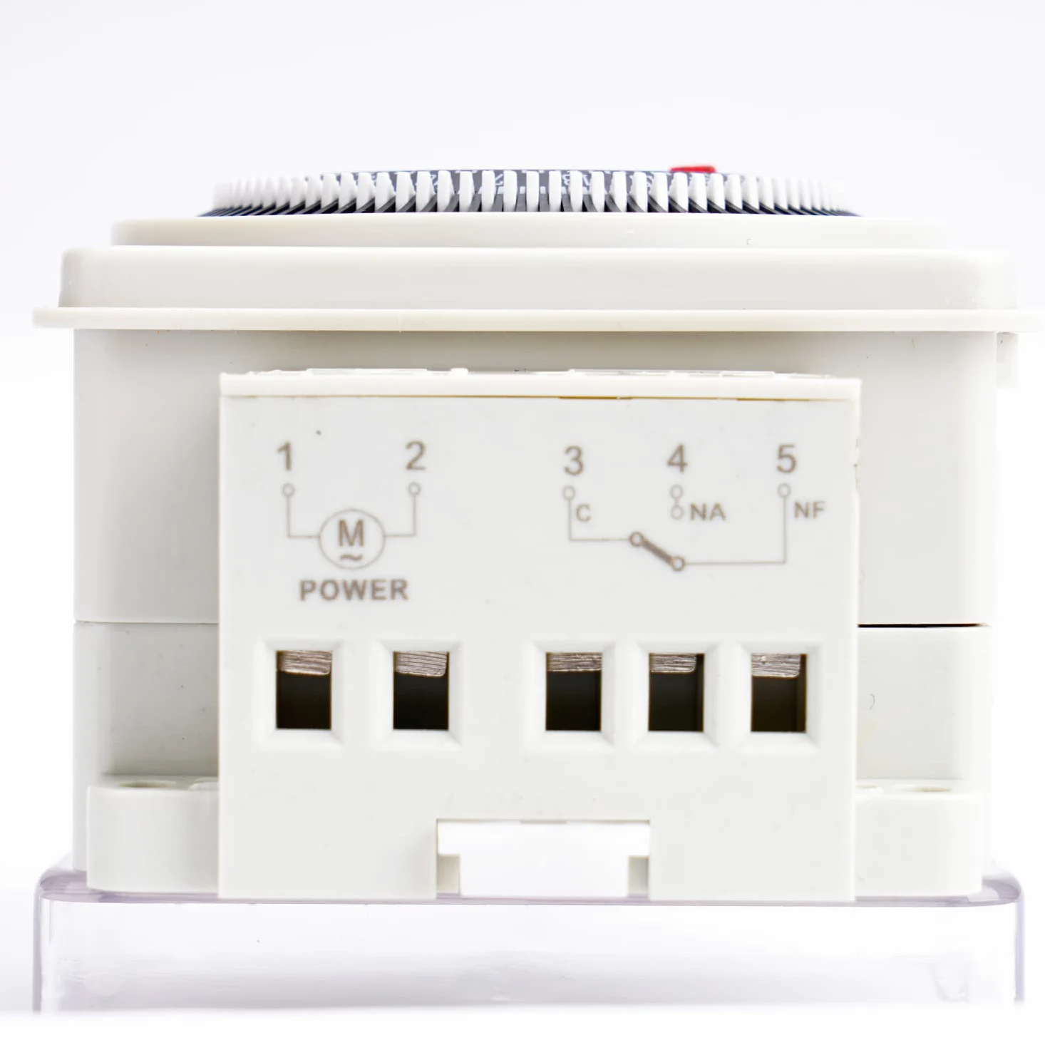 Temporizador mecánico de 220-240V 16A 24 Horas Temporizador mecánico analógico, Interruptor de Tiempo Universal analógico Diario - Interruptor de Tiempo de un Solo Canal
