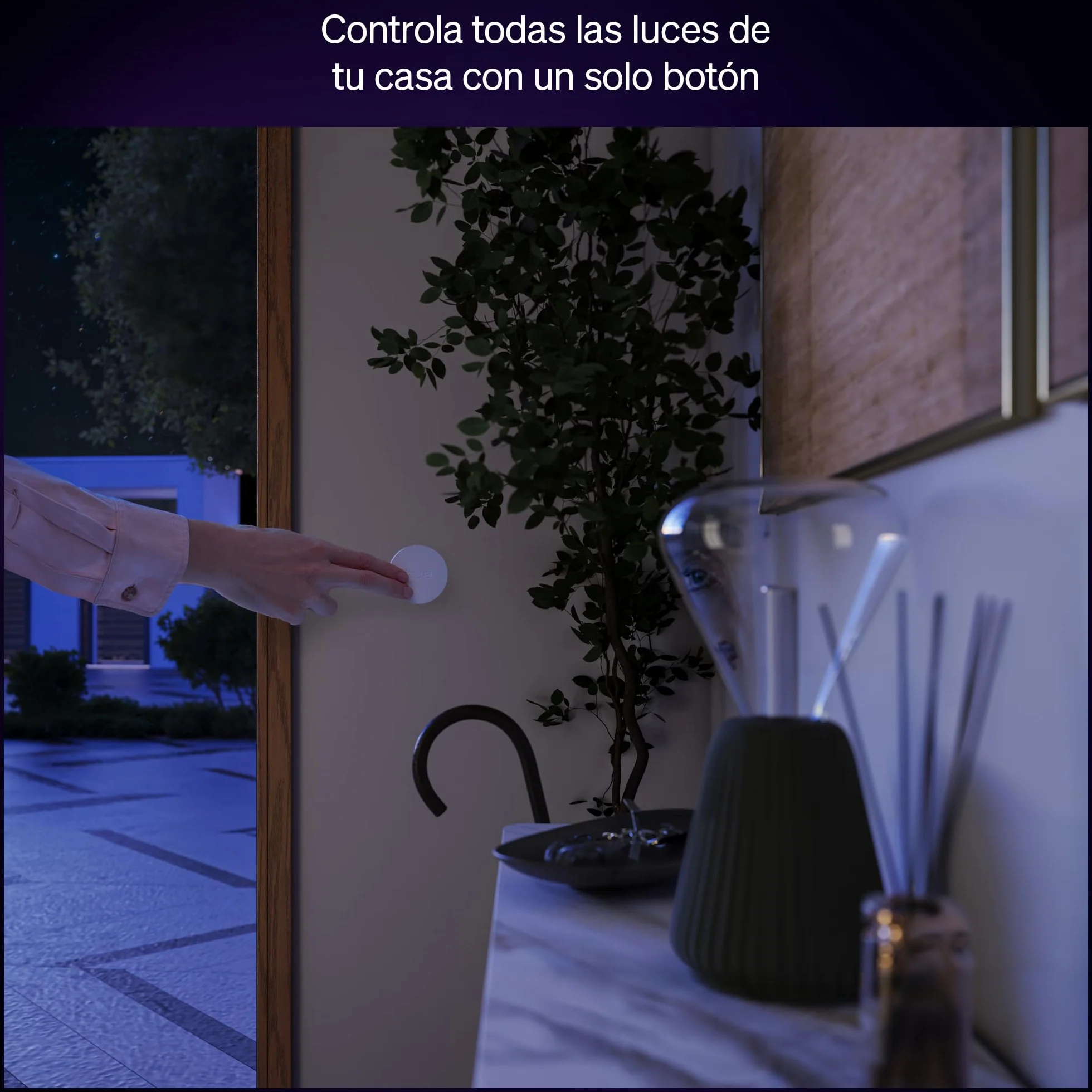 Philips Hue Smart Button interruptor de iluminación inteligente control inalámbrico