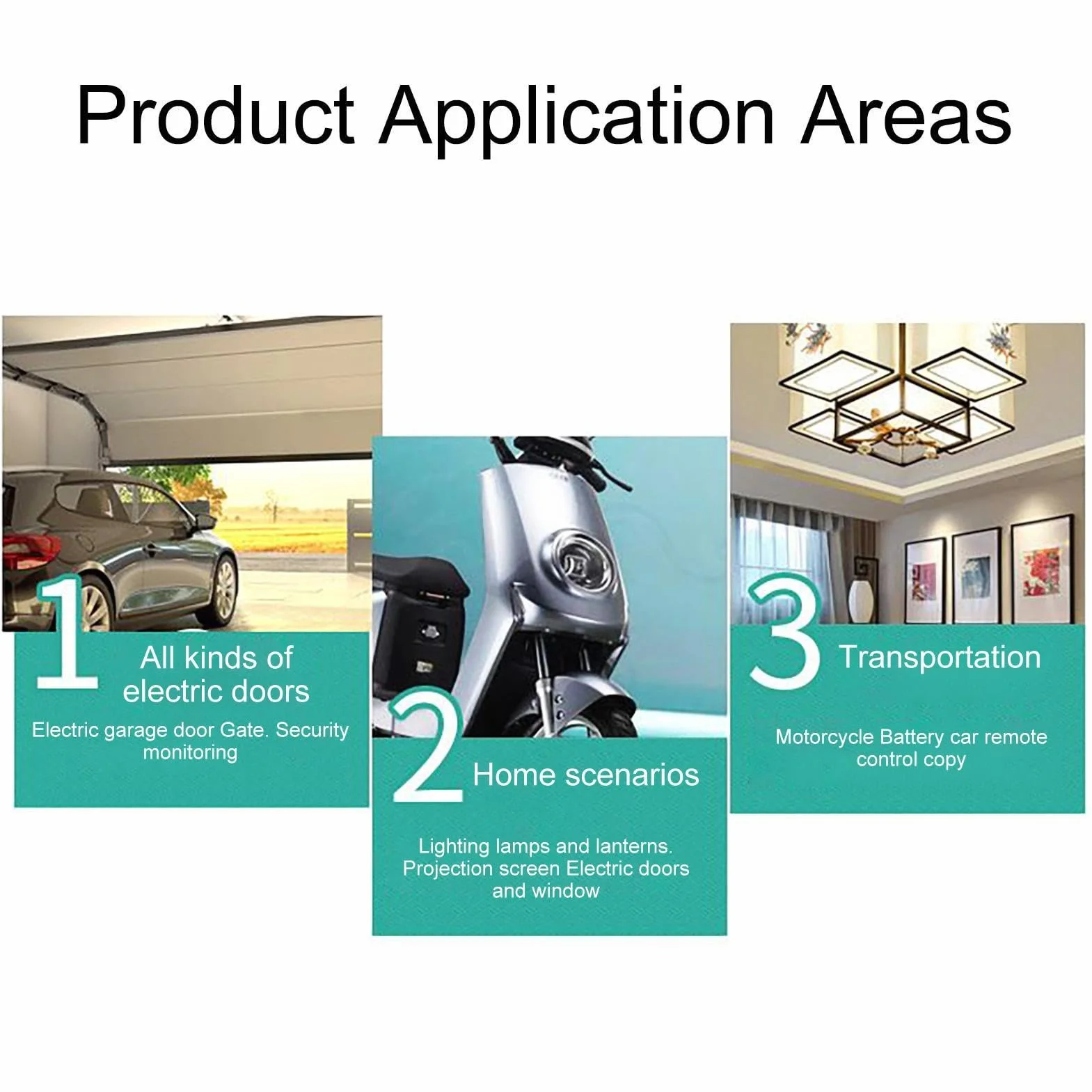 Dispositivo de clonación remota universal de MHz: copiadora de llavero con múltiples botones para puertas de garaje, portones y sistemas de vehículos, control remoto inteligente compacto para