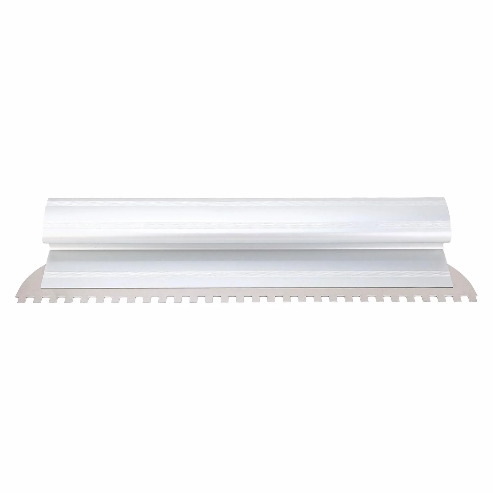 TOPINCN Paleta de Muesca Cuadrada de Alta Resistencia Esparcidor Eficiente de Adhesivo para Azulejos para Remodeladores y Artesanos Acero Inoxidable y Aluminio 2/5 X 2/5 Pulgadas (24 pulgadas)
