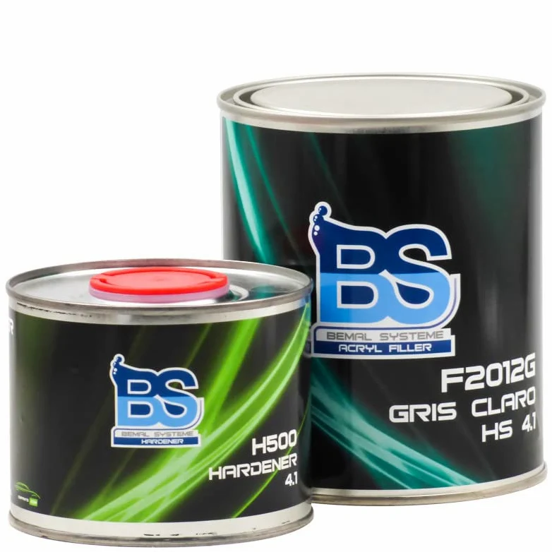 Aparejo Acrílico HS - 1,25 Lt (1+0.25), Negro 4:1