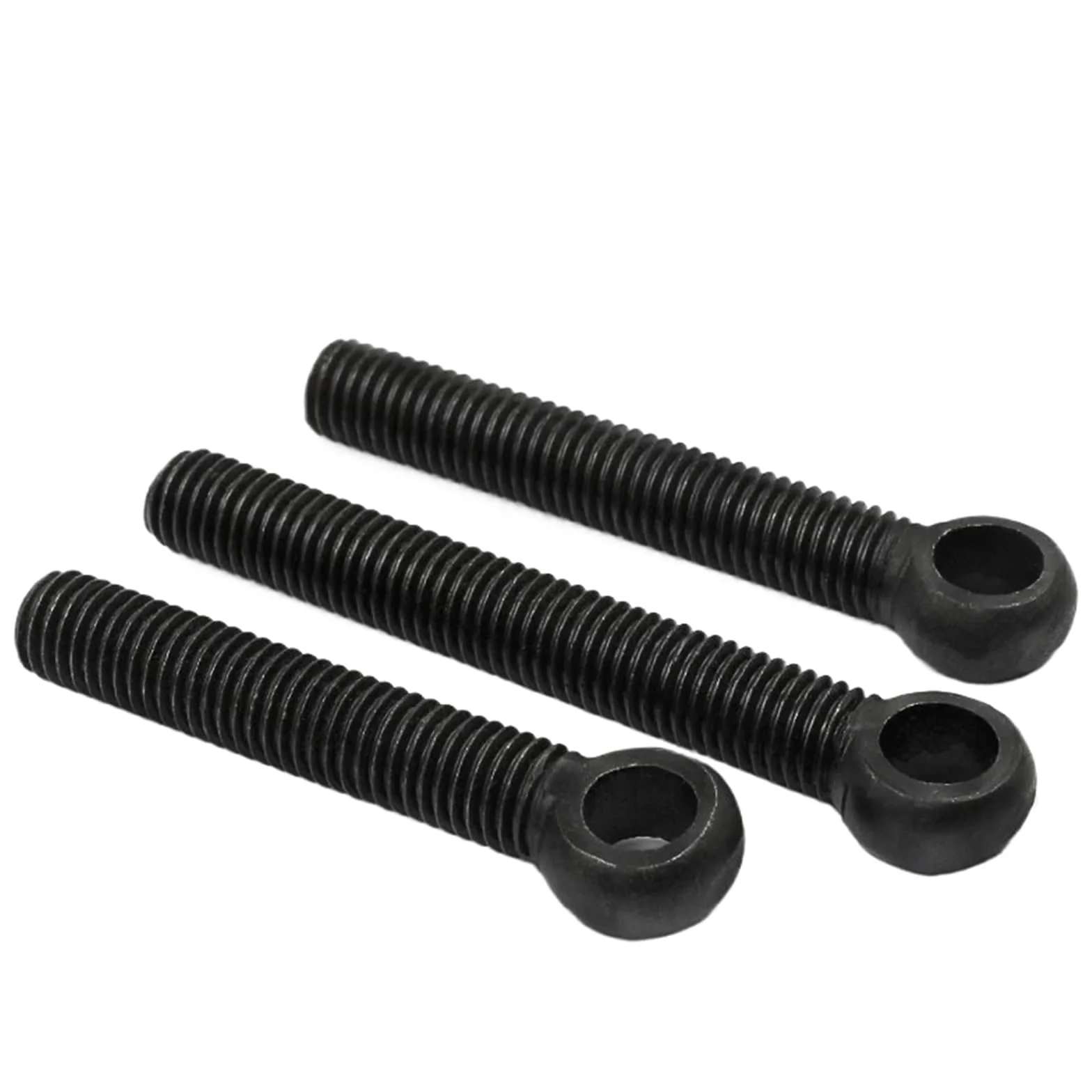 Cancamos Metalicos Pernos de ojo de acero al carbono M6 M8 M10 M12 Perno de enlace de anillo Slip-Kot(110mm,M10 (5pcs))