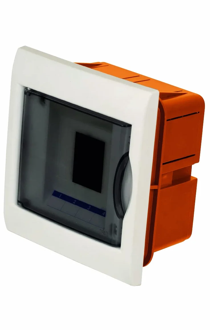 Electraline 60439 - Caja para 4 módulos (IP 40, estanco)
