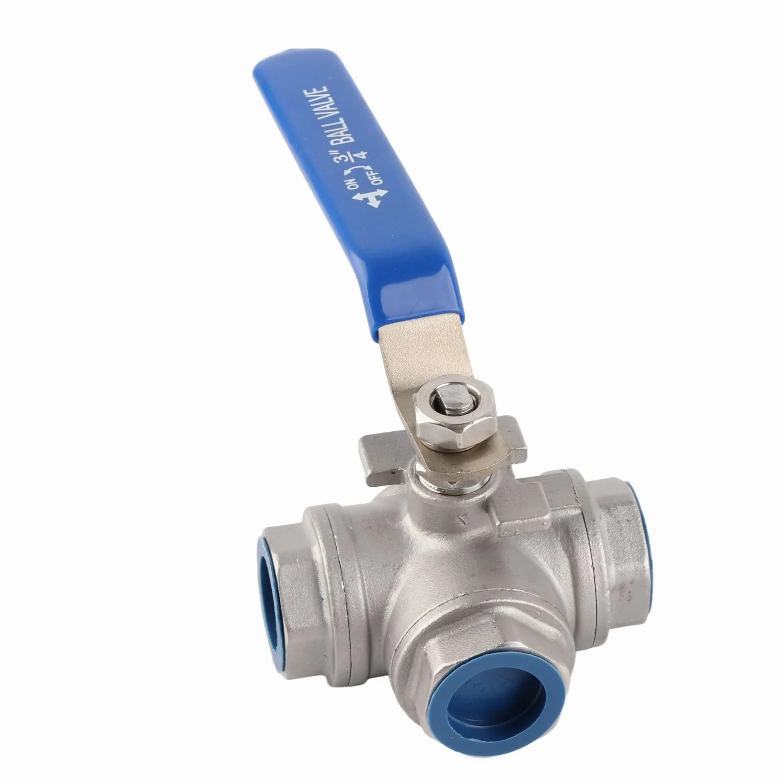 Válvula de bola de acero inoxidable (DN20 3/4")
