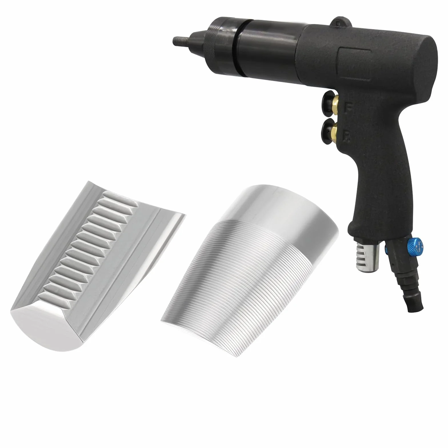 Create idea 6 Mordazas de Remachado de 13,1 X 7,7 Mm para Pistola Remachadora Neumática Accesorios para Herramientas Eléctricas.