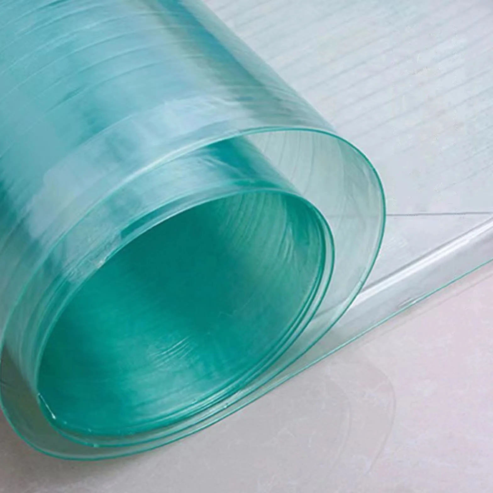 Láminas de Policarbonato Transparente Impermeable UV 0.6x5m para Techos Invernaderos
