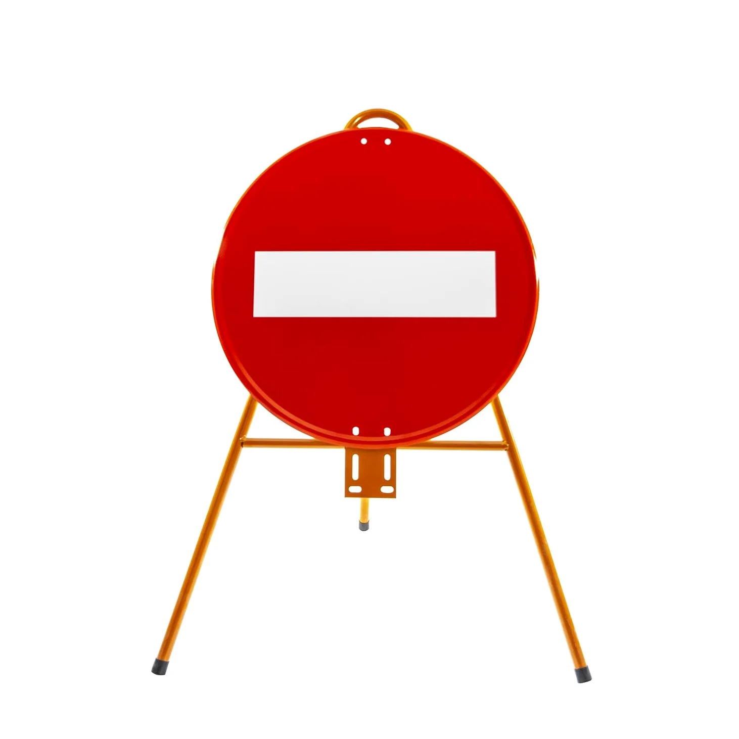 FERRETELIX Señal vial metálica lacada R-101 Entrada prohibida 50 cm