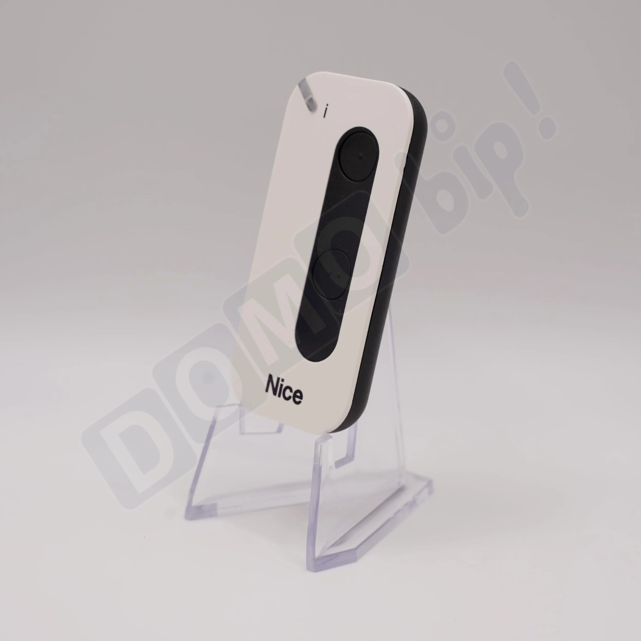 Nice MyGO2BD - Mando a distancia para puertas y puertas de garaje - 2 canales - IP30 - Frecuencia: 433,92 MHz - Codificación: Bidireccional BD & O-Code - Compatible con receptores OXIBD, OXI, OX2,