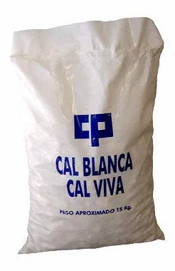 CAL VIVA EN PIEDRA 15 KG.