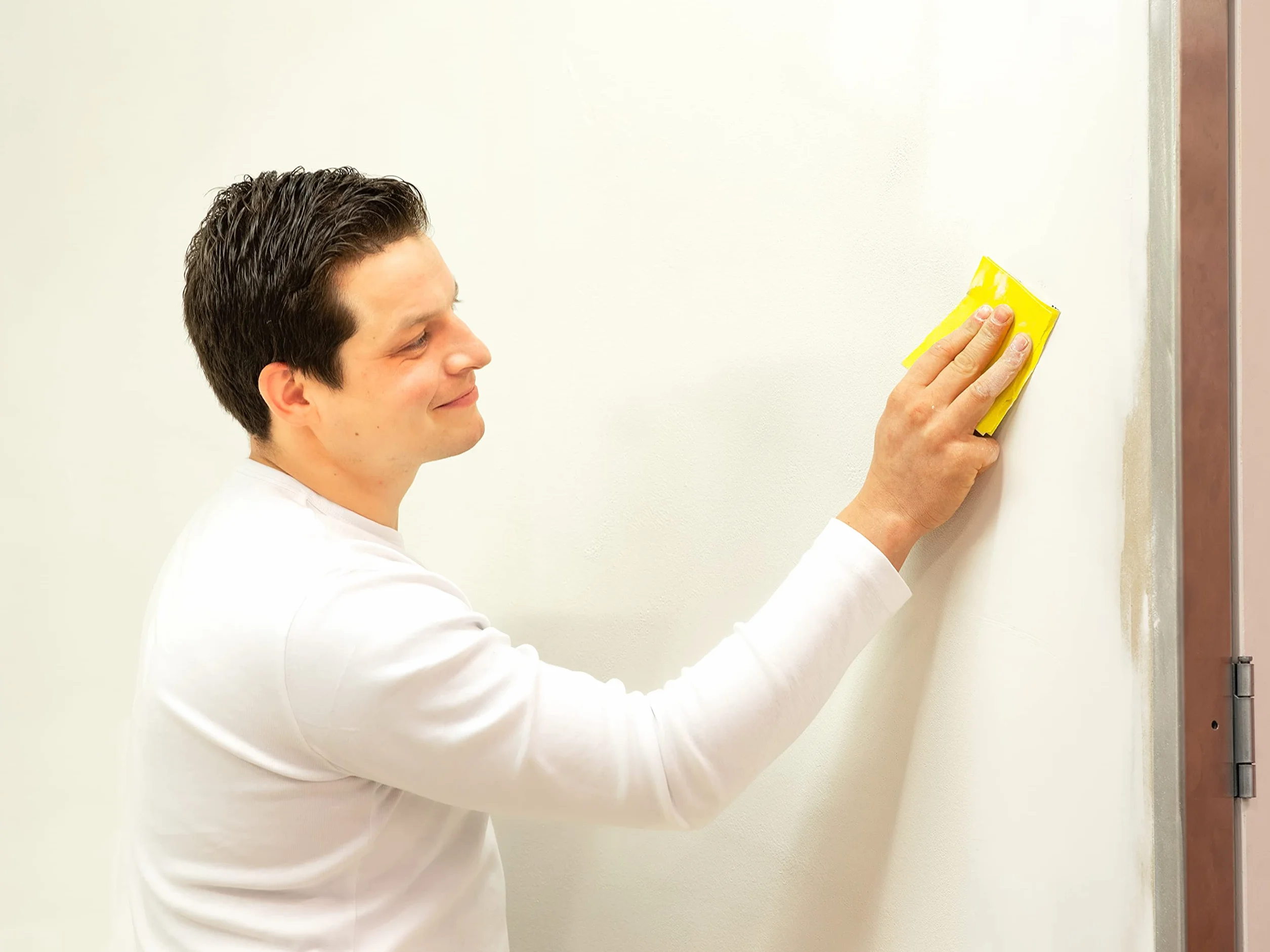 Mirka Yellow Rollo de papel de lija / 115mm x 50m / P120 / lijado de madera dura, madera blanda, pintura, masilla, plástico / 1 rollo