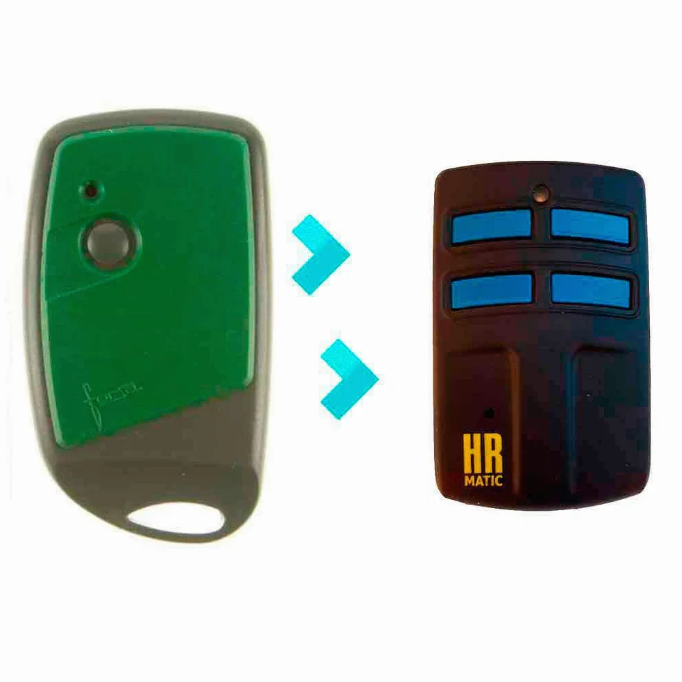 Mando de Garaje Universal HR MULTI 2 compatible FORSA RT1