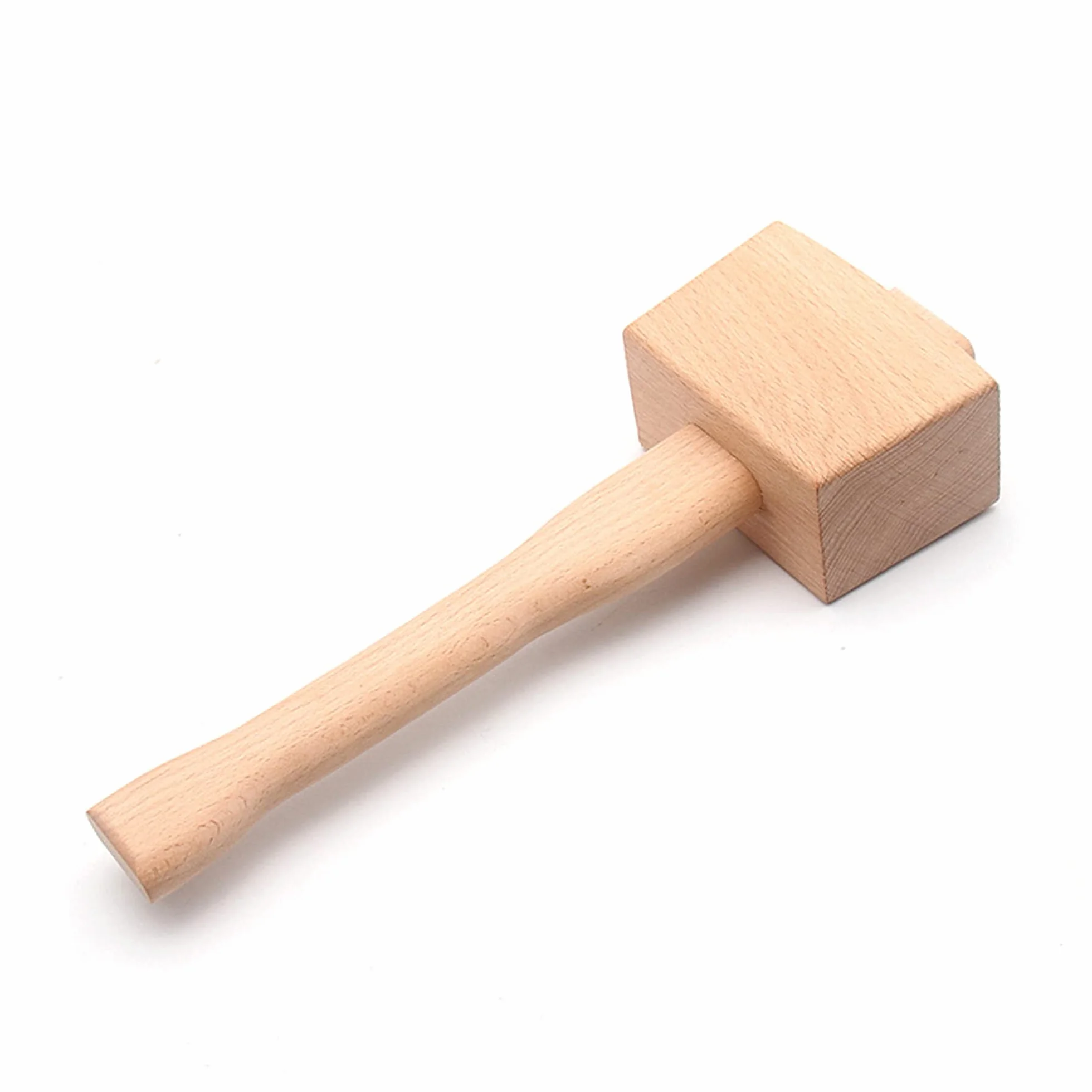 Herramienta de Carpintería de Madera - Martillo de Madera con Cincel y Pieza de Goma de 245 mm