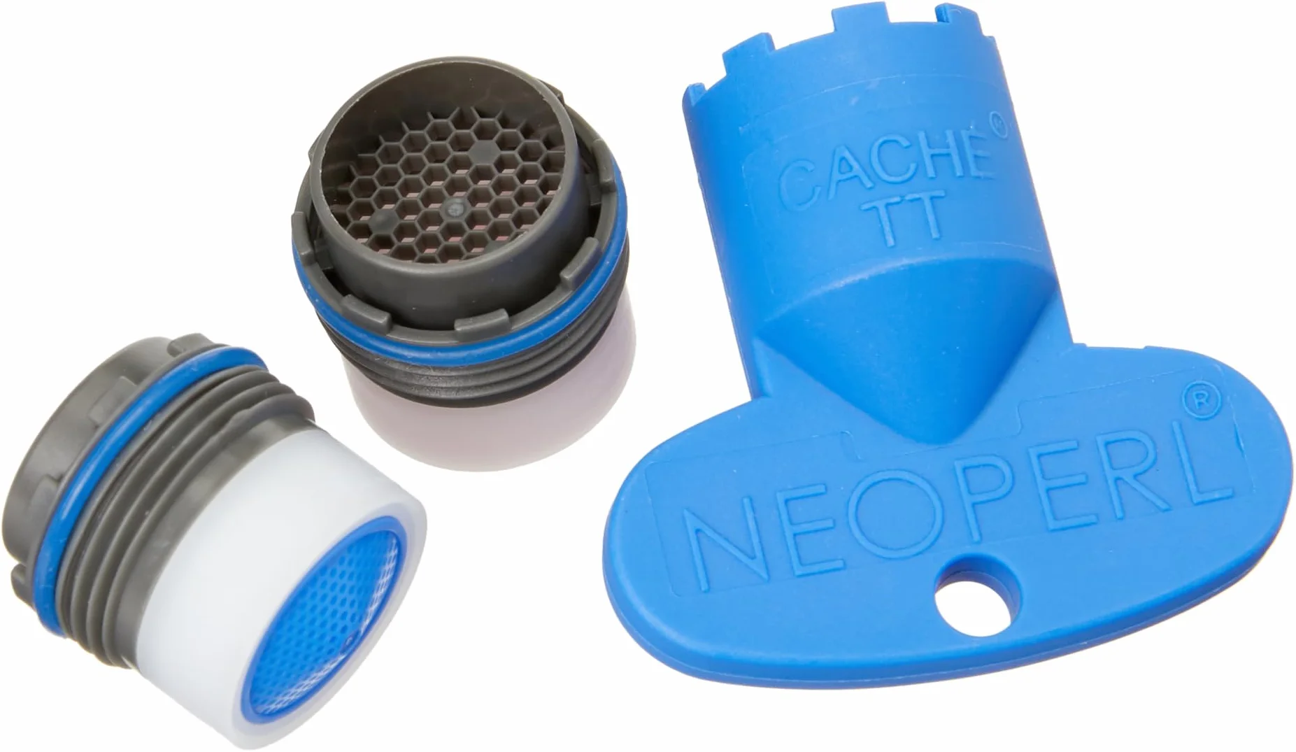 Grohe Conjunto mousseurs Incluye Llave para Desmontaje Negro Azul