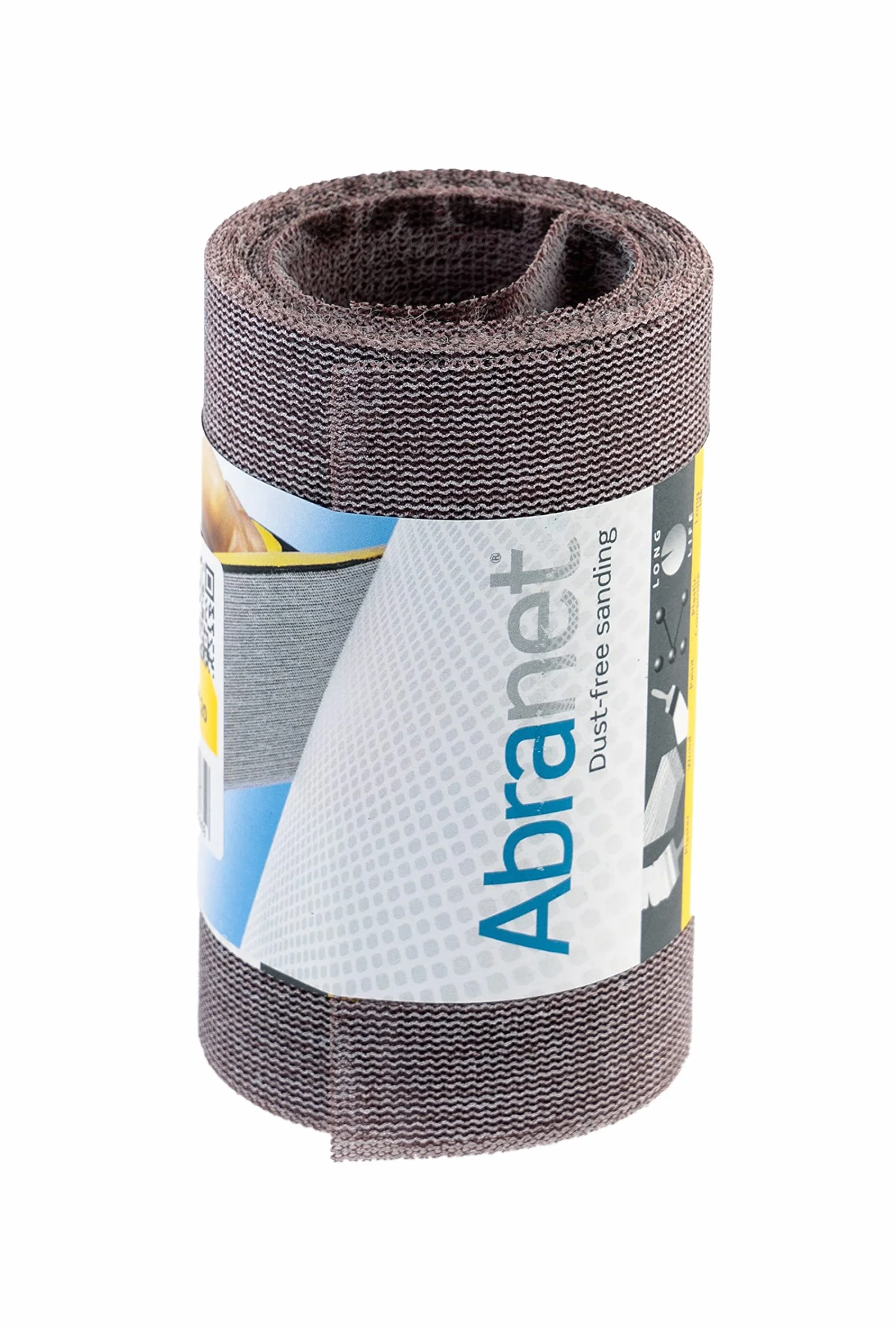 Mirka Abranet rollo de lijado neto 115 mm x 2,5 m cierre adhesivo/grano P240 / 1 rollo/para lijar madera, masilla, barniz, plástico / AE555F0125