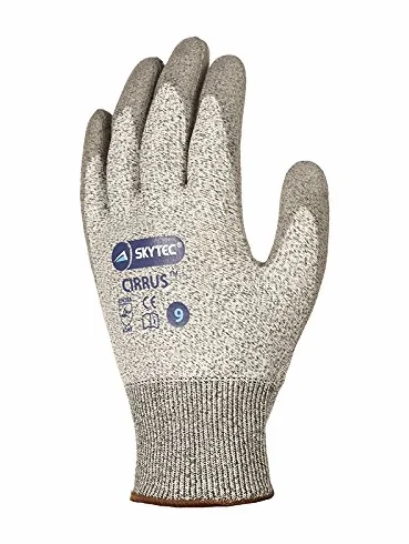 Skytec guantes sky46-xxl cirrus-glove, tamaño: XXL, gris (Pack de 2)