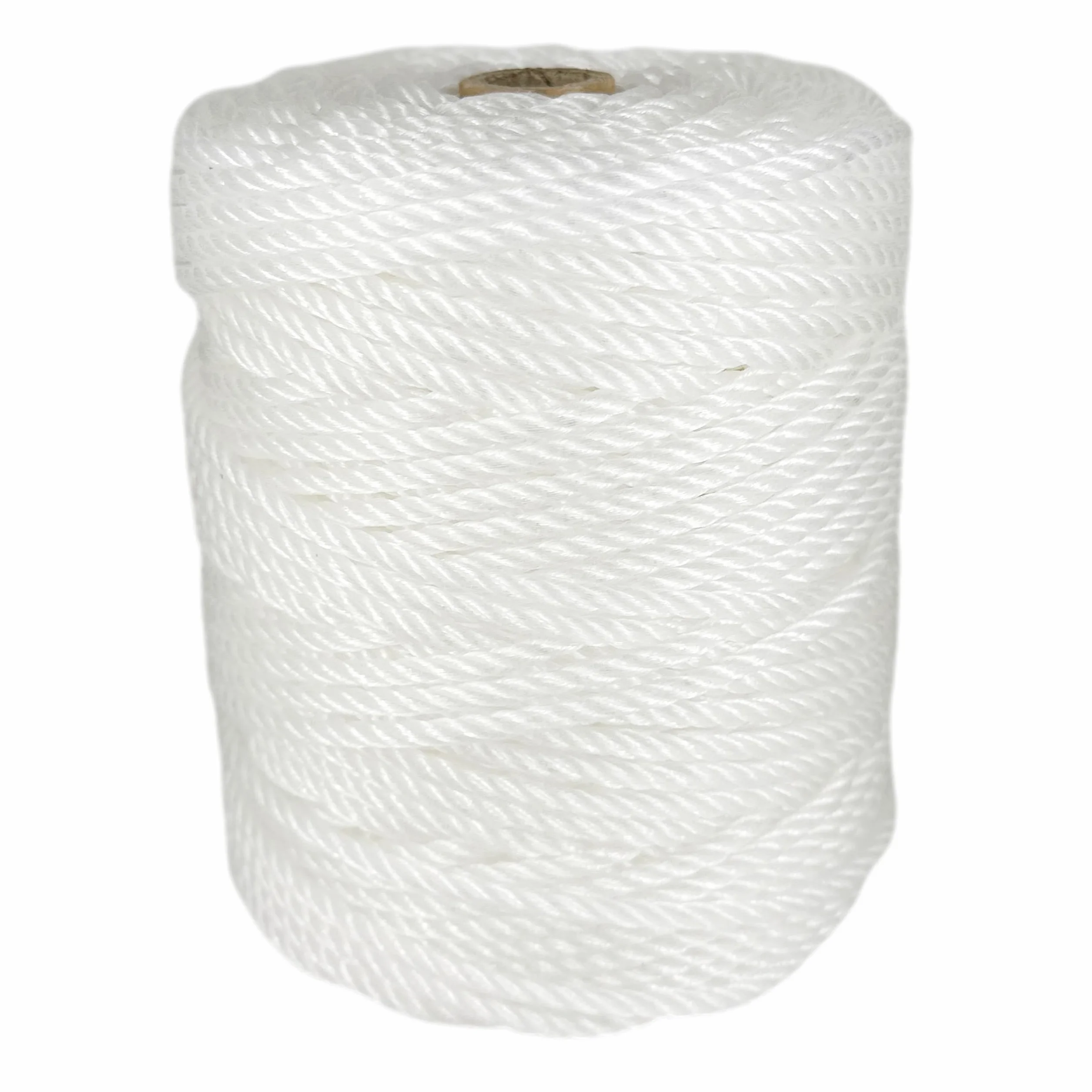Cuerda Tendedero Exterior. Cuerda plastico, 5MM * 100M, Hecho en España, para persianas, toldos, Camping, Efectos navales, Bricolaje. Blanco