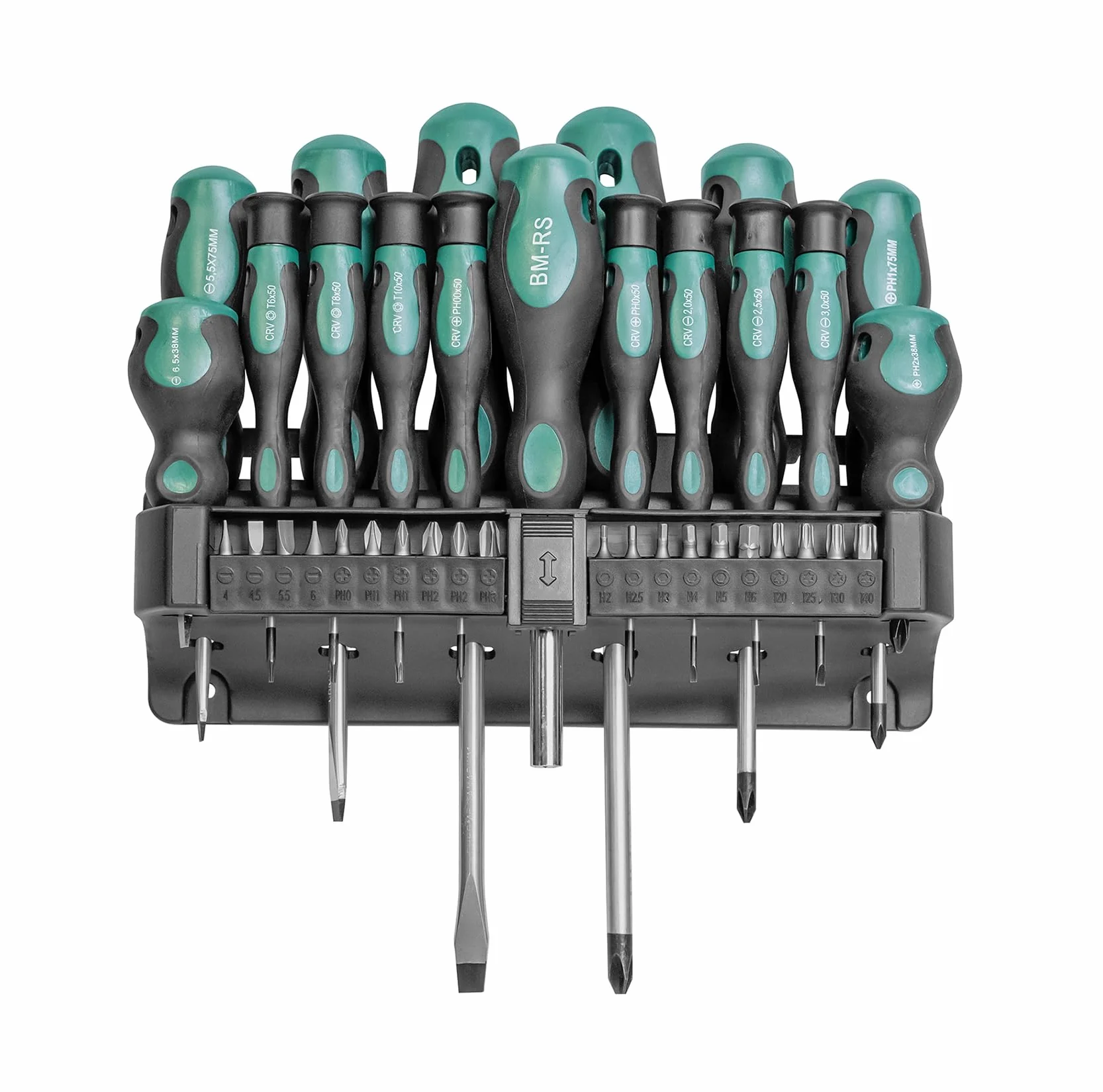 Mannesmann M11415, Juego de destornilladores y puntas, 37 piezas