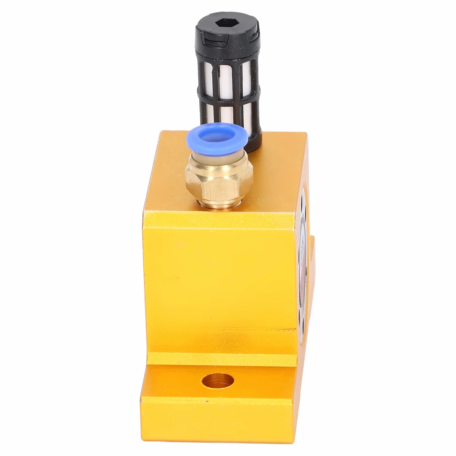 Vibrador de Turbina Neumática, G1/8in Vibración Fuerte 840-2400N Instalación Fácil Vibrador de Aire Industrial de Aplicación Amplia para Máquina