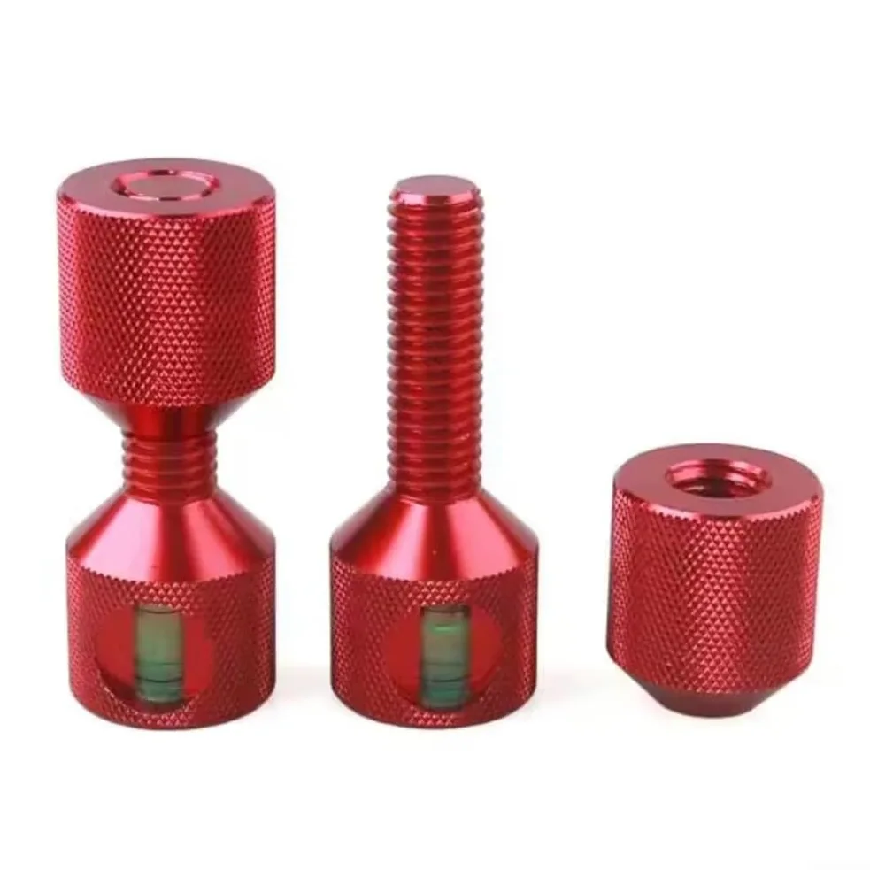 Pin de brida de 2 agujeros con nivel integrado para bridas de 1/2 a 14 pulgadas y 150 libras, herramienta de posicionamiento industrial de aluminio para instalación de tuberías y soldadura
