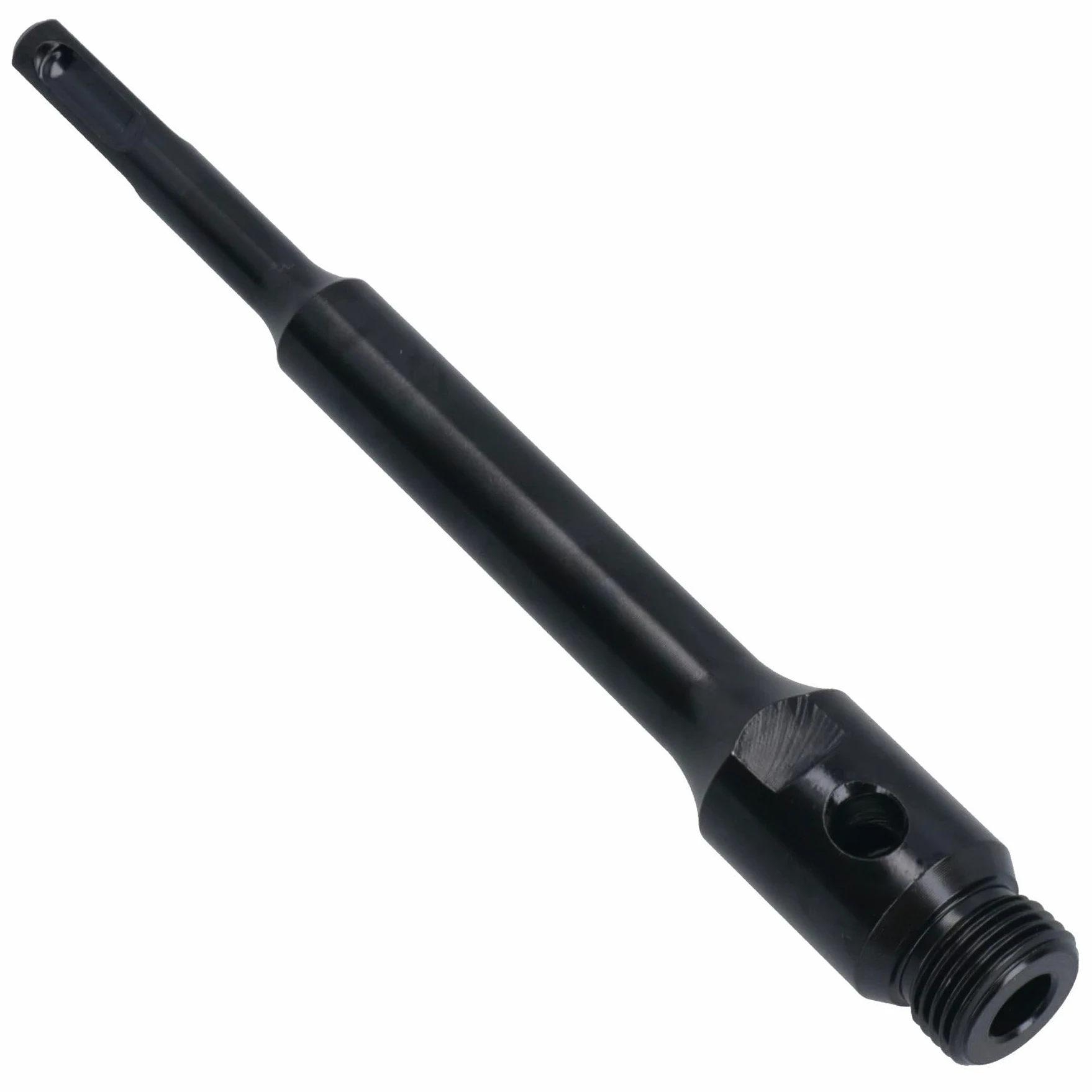 Cortador de taladro de núcleo de diamante seco de 107 mm x 150 mm con guía de eje BSP SDS de 1,27 cm