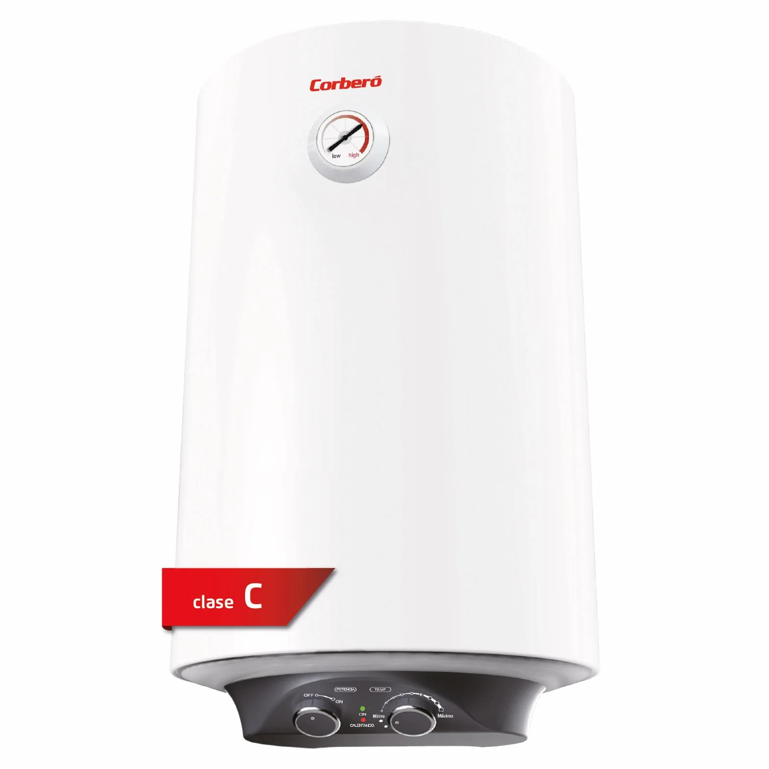 Corberó Termo Eléctrico CTM80ENV 80L Resistencia Envainada Eficiencia Energética C