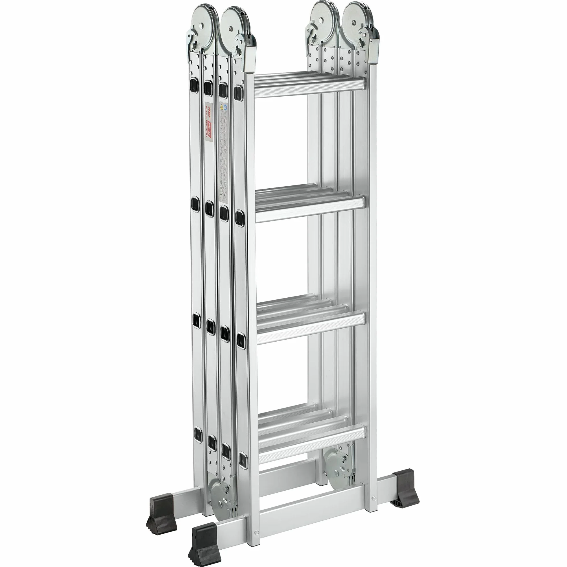 Escalera Multifunción Articulada Plegable de Aluminio de 4x4 hasta 4,70 Metros y hasta 150 kg