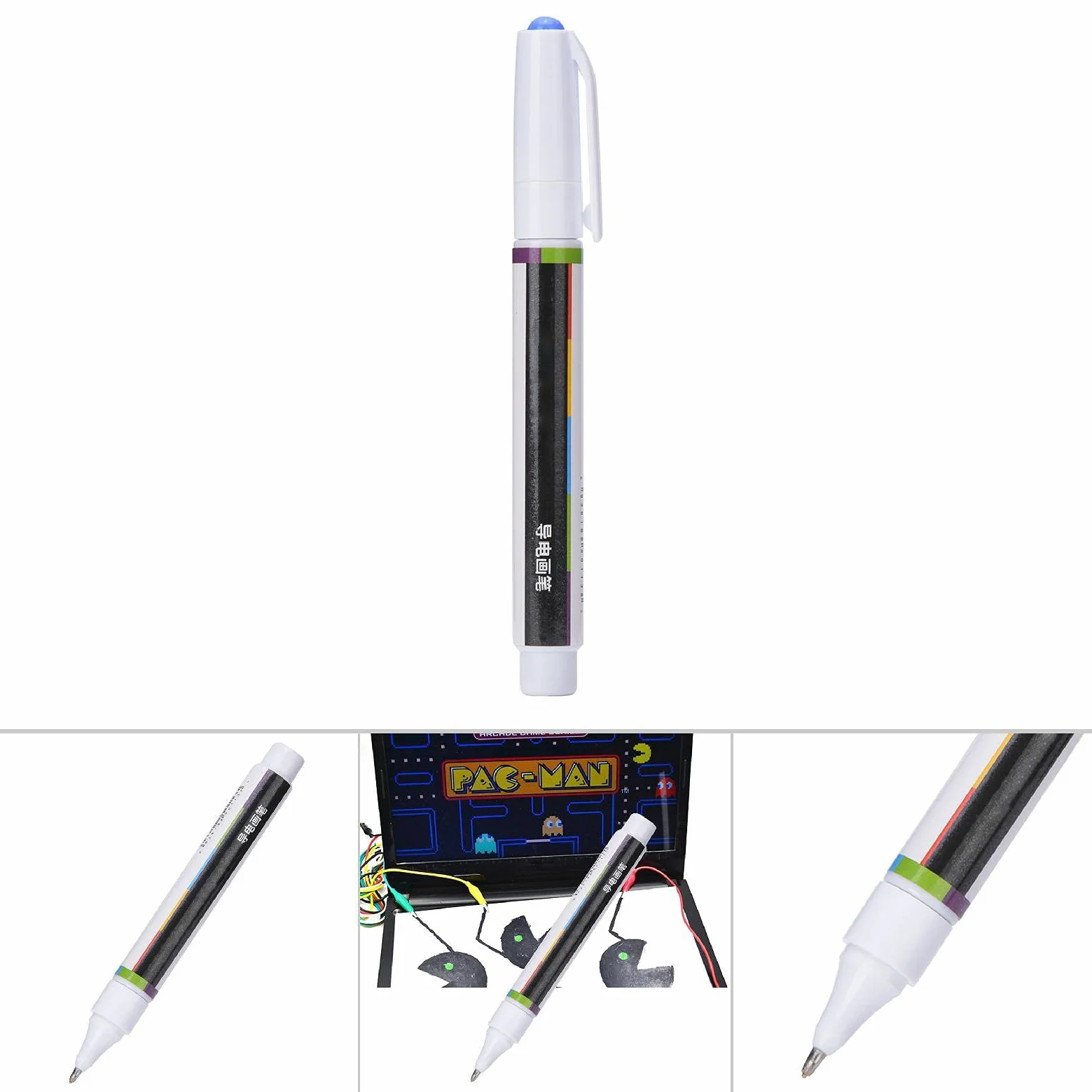 Bolígrafo de Tinta Conductora, Seguro, Duradero, Fácil de Usar, Excelente Bolígrafo Conductor de Conductividad Eléctrica para Reparación de Placas de Circuito