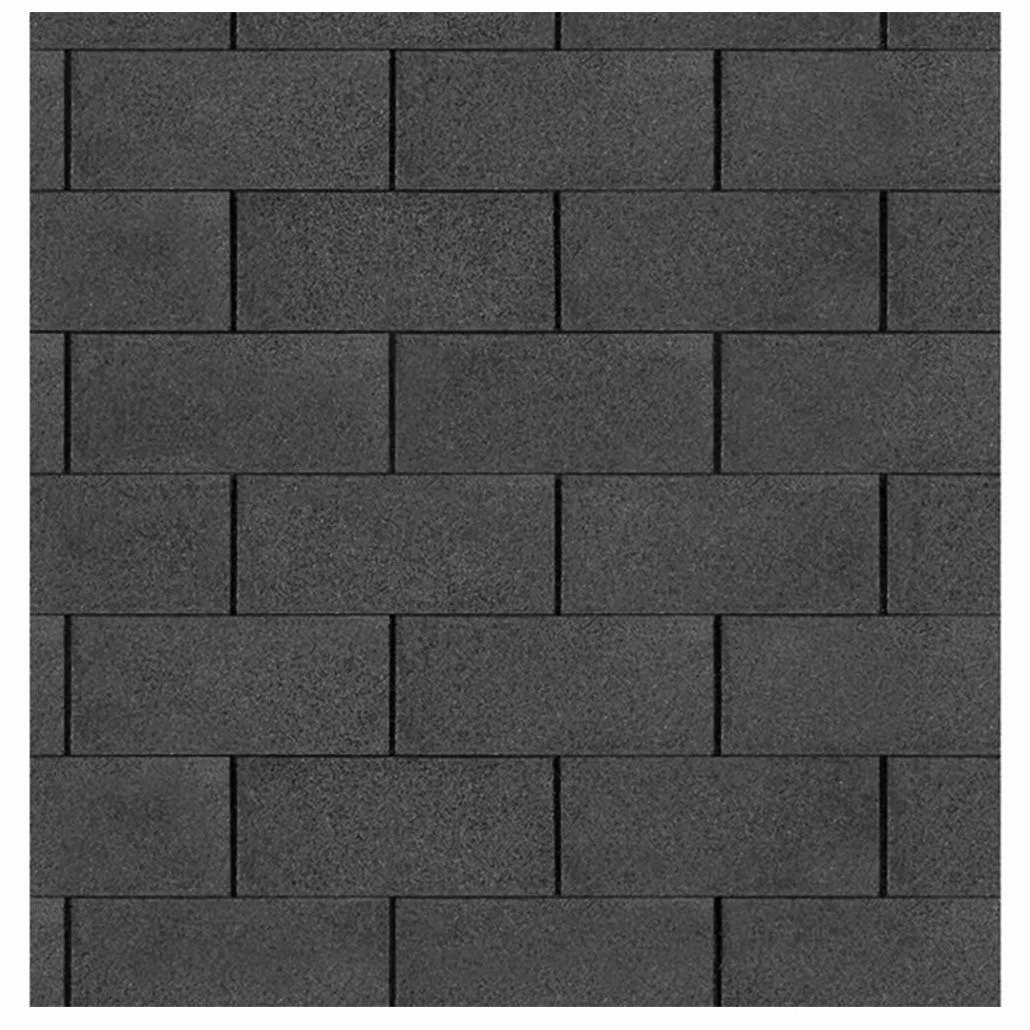 Gartenpirat Paquete de Tejas bituminosas Color Negro 3m²