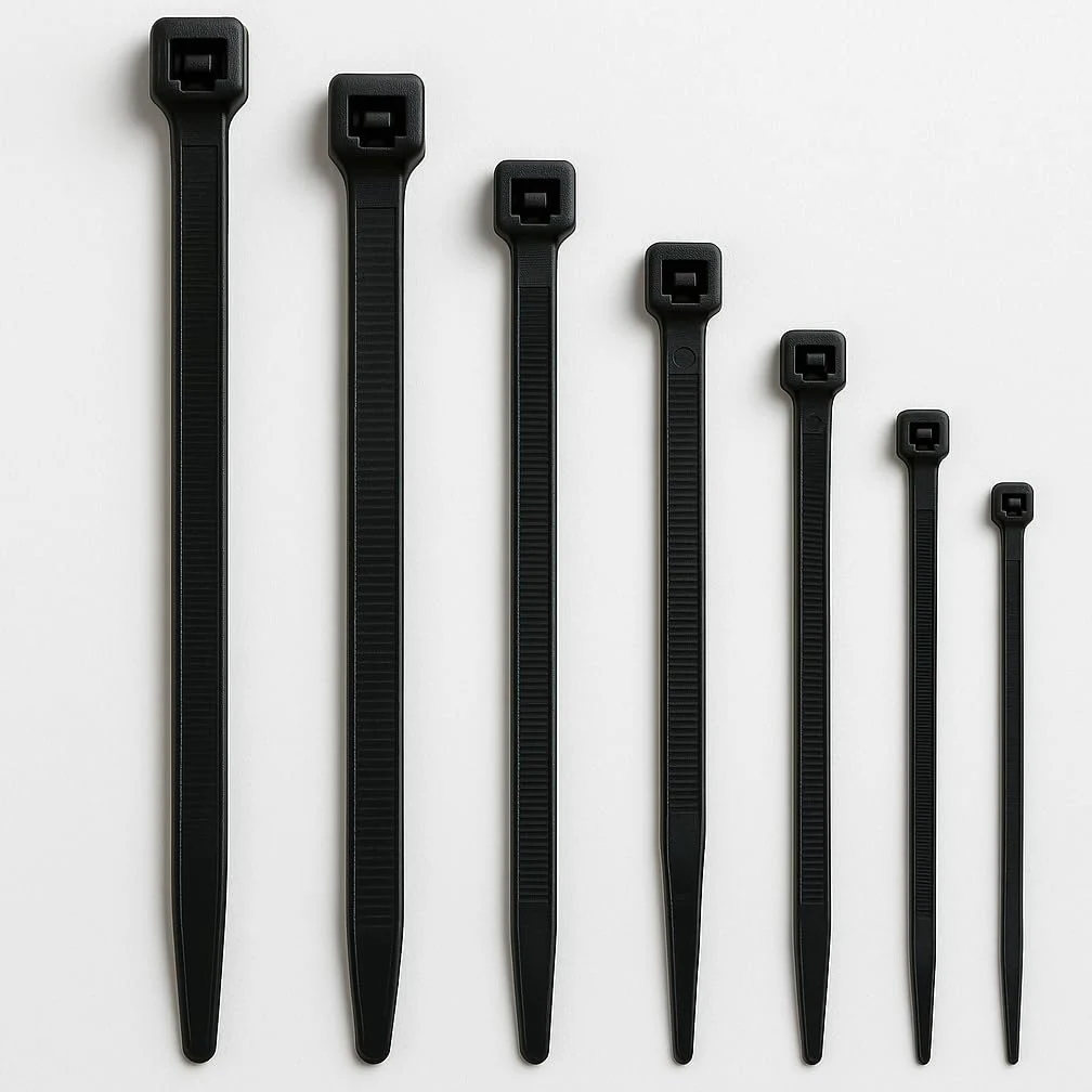 Set De Bridas Negras - Fix Level - Bridas De Plastico Muy Resistentes - Abrazaderas Plastico Para Sujetar Cables Y Esconder Cables - Organizador De Cables Y Sujeta Cables 4,8 X 360/300 Unidades