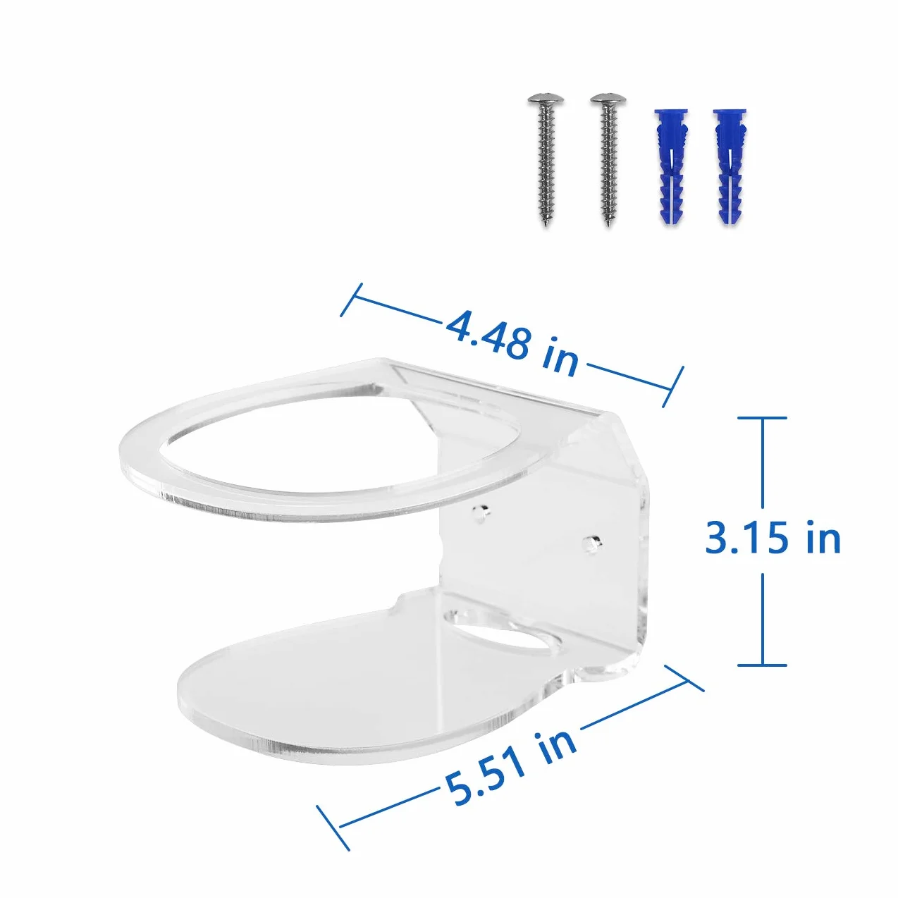 HOLACA Soporte de Pared para TP-Link Deco M4/ E4/ S4/ P9 Sistema WiFi de Malla para Todo el hogar, Soporte de Montaje en Pared Resistente Deco M4 P9 (Paquete de 2)