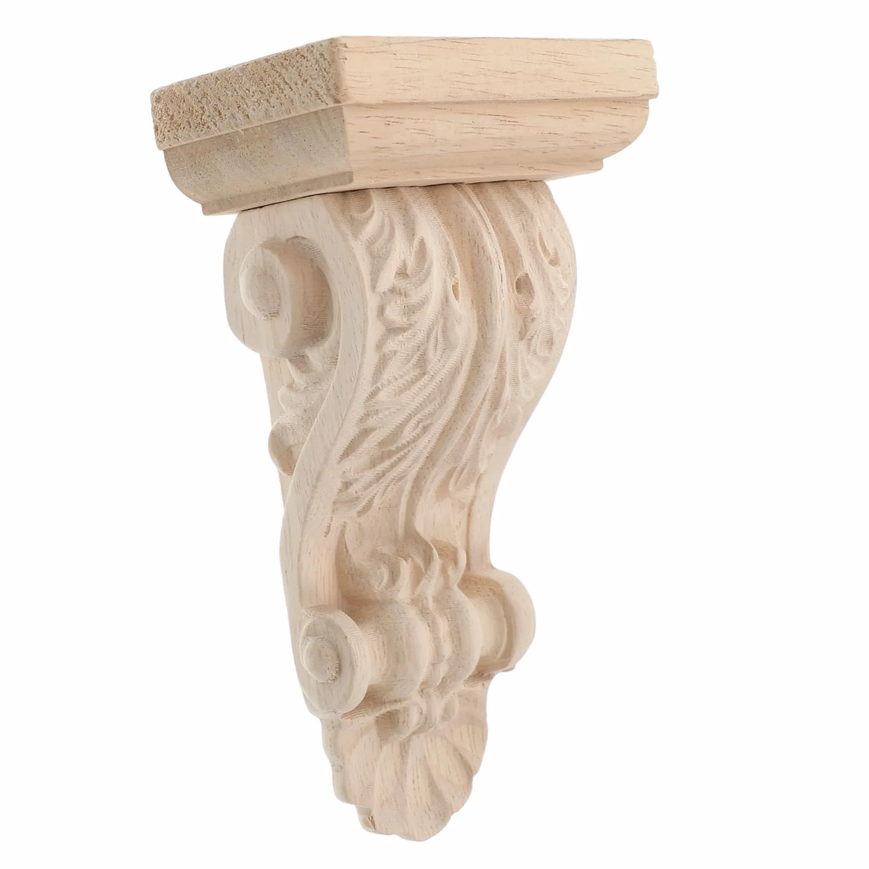 Ménsulas de Madera Decorativas Europeo con Diseño de para Estantes y Puertas Robusto para Decoración Rústica Tipo Farmhouse Fácil Instalación