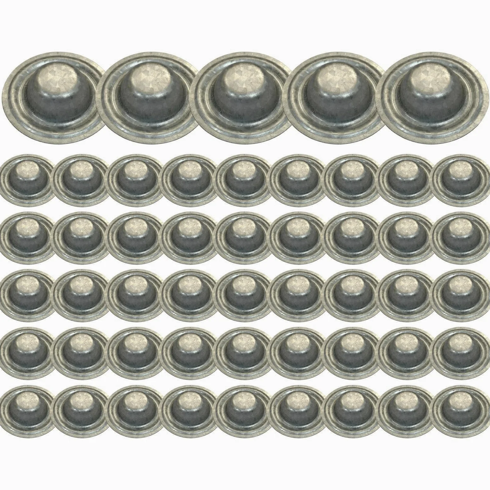Metálicas para Tornillos de Techo | 50 Piezas Ferretería Techos | Tapón Impermeable para Tornillos de Techado | Para Techador Manitas Agricultor Garaje Cochera Cobertizo Taller Valla Jardín