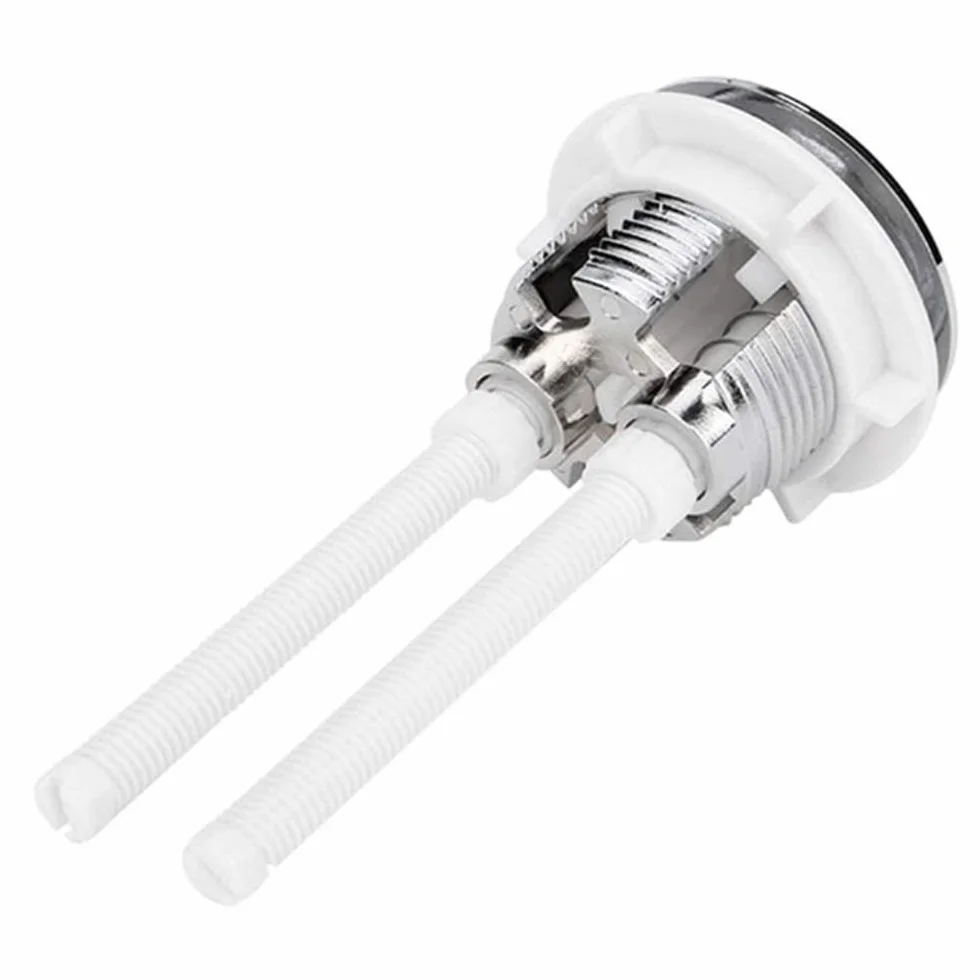 Botón de descarga de inodoro de doble pulsador 49-55 mm para cisterna