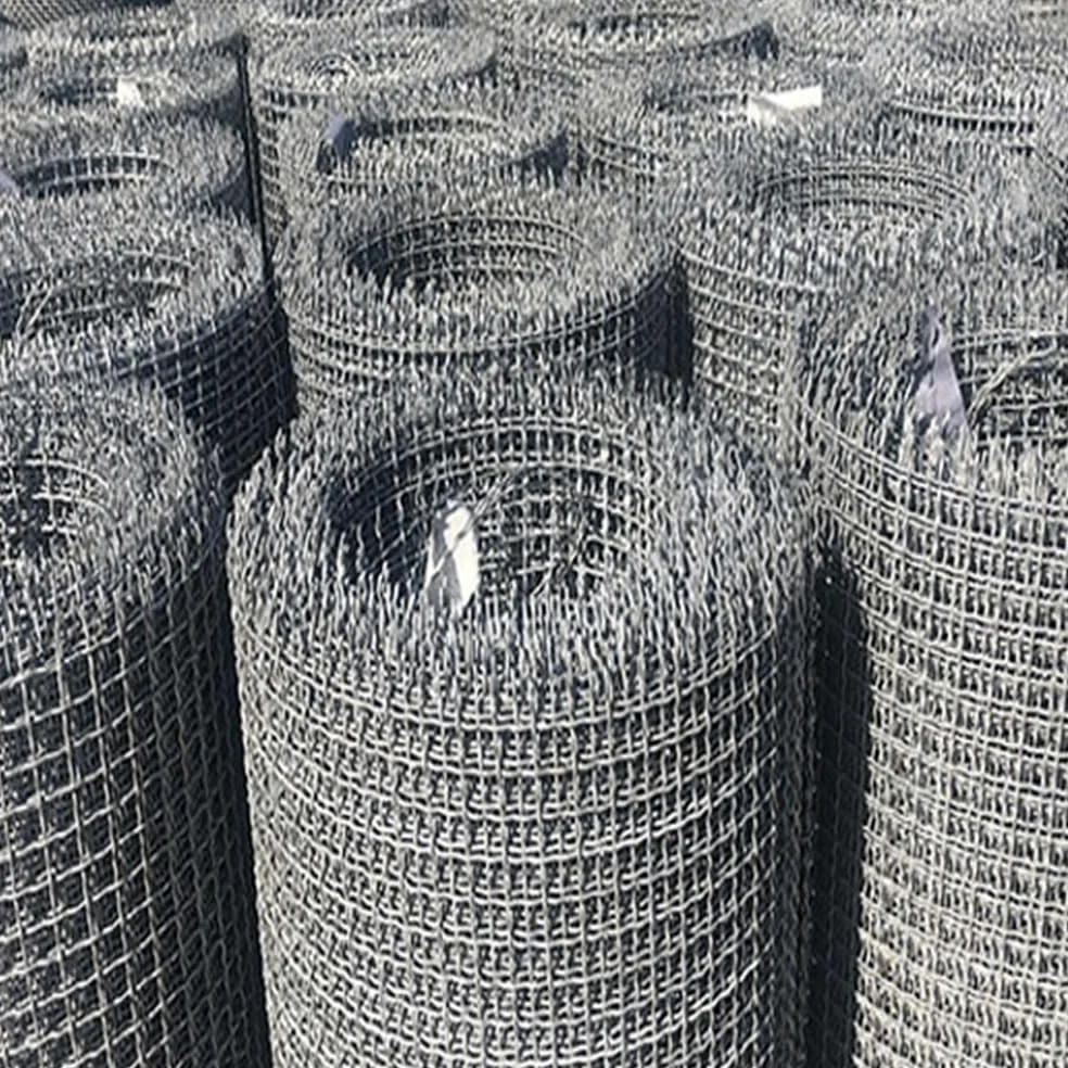 Malla metálica de 1 metro/rollo, fabricada en acero inoxidable 304, malla de alambre ondulado tejido, con relieve (1 unidad).(10MM*0.8MM*1METER)