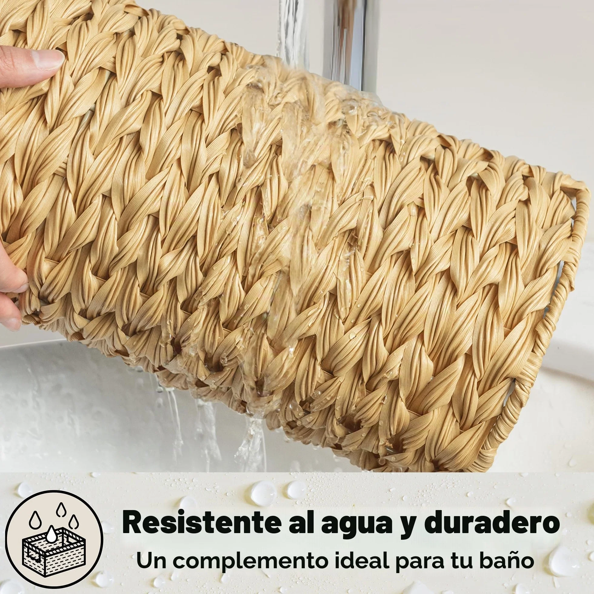 GRANNY SAYS Soporte de Almacenamiento de Papel higiénico, Soporte de Papel higiénico con Almacenamiento, Soporte de pañuelos de baño, Soporte de Rollo de Inodoro Independiente, Organizador de Papel