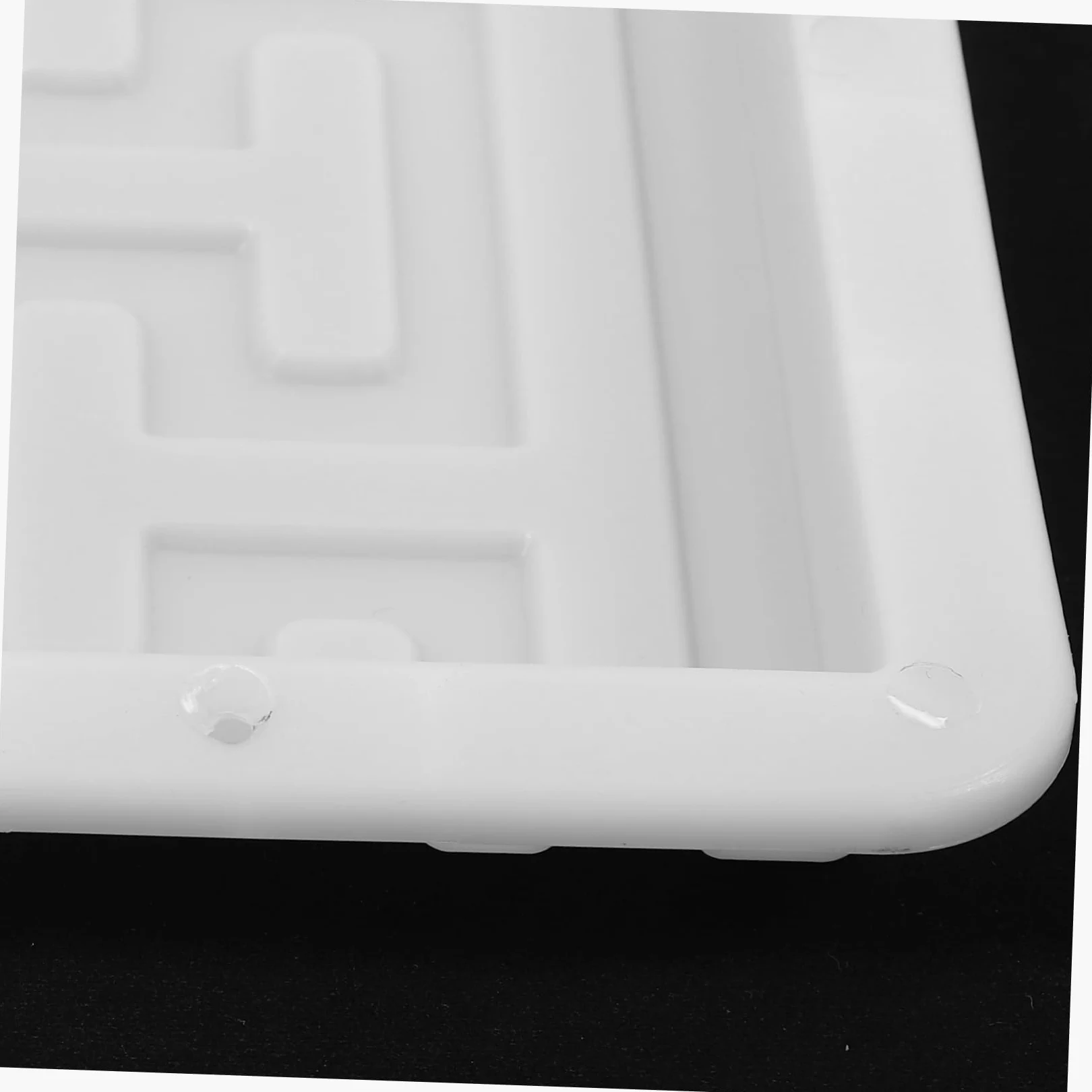 BESPORTBLE Molde de Plástico para Hacer Ladrillos de Cemento 45x15x3 Cm para Jardín y Patio Exterior, Molde Reutilizable para Adoquines Estilo Antiguo, Plantilla para Pavimento de Hormigón