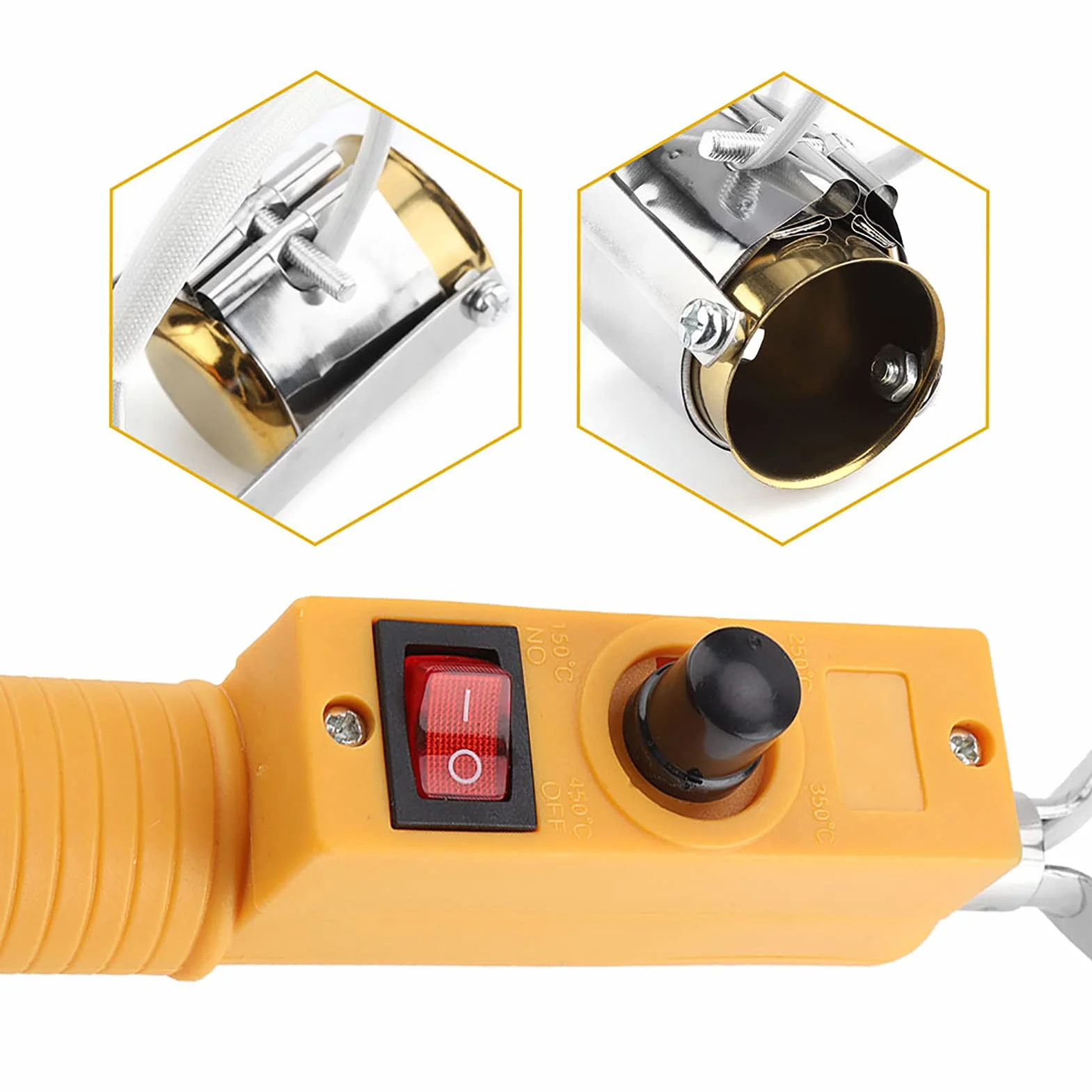 Olla de soldadura portátil, olla de soldadura de estaño de diseño profesional resistente al desgaste ajustable para la fábrica(280W UE 220V)
